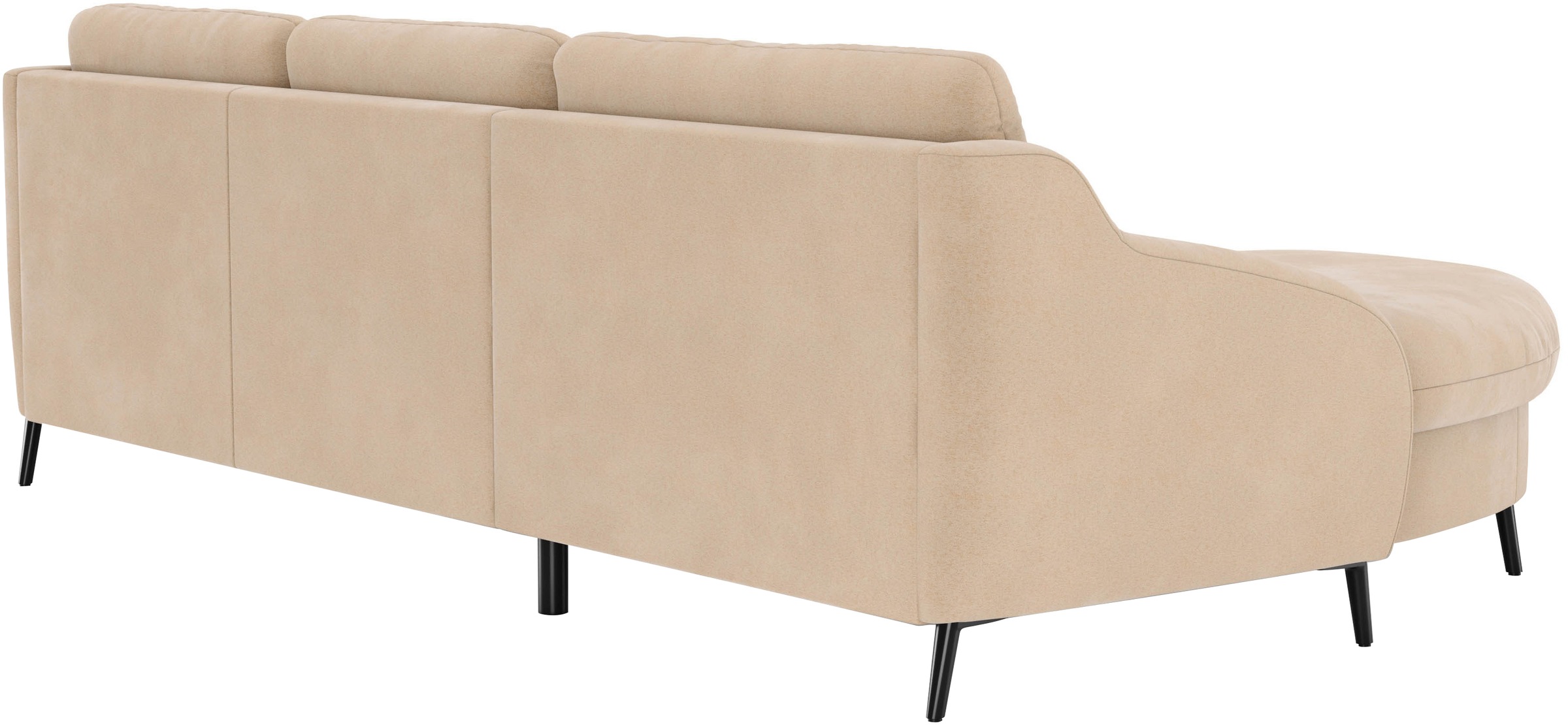 sit&more Ecksofa »Soul L-Form«, wahlweise mit Bettfunktion
