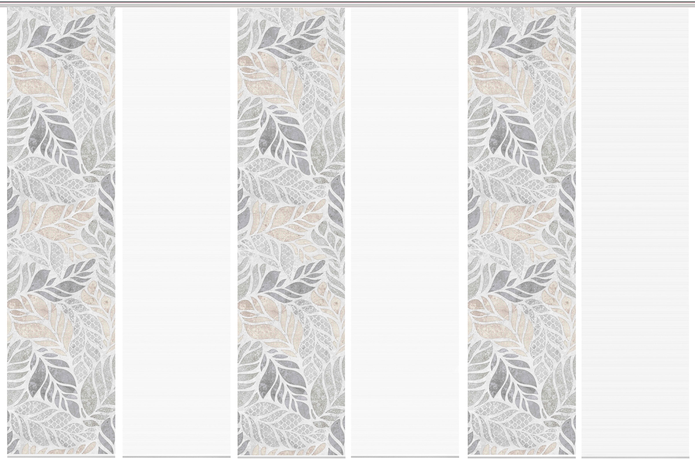 Vision S Schiebegardine »LISIO 6er SET« Paneelwagen 6 Stk. tlg. Schiebevorhang Digidruck 6er Set LISIO