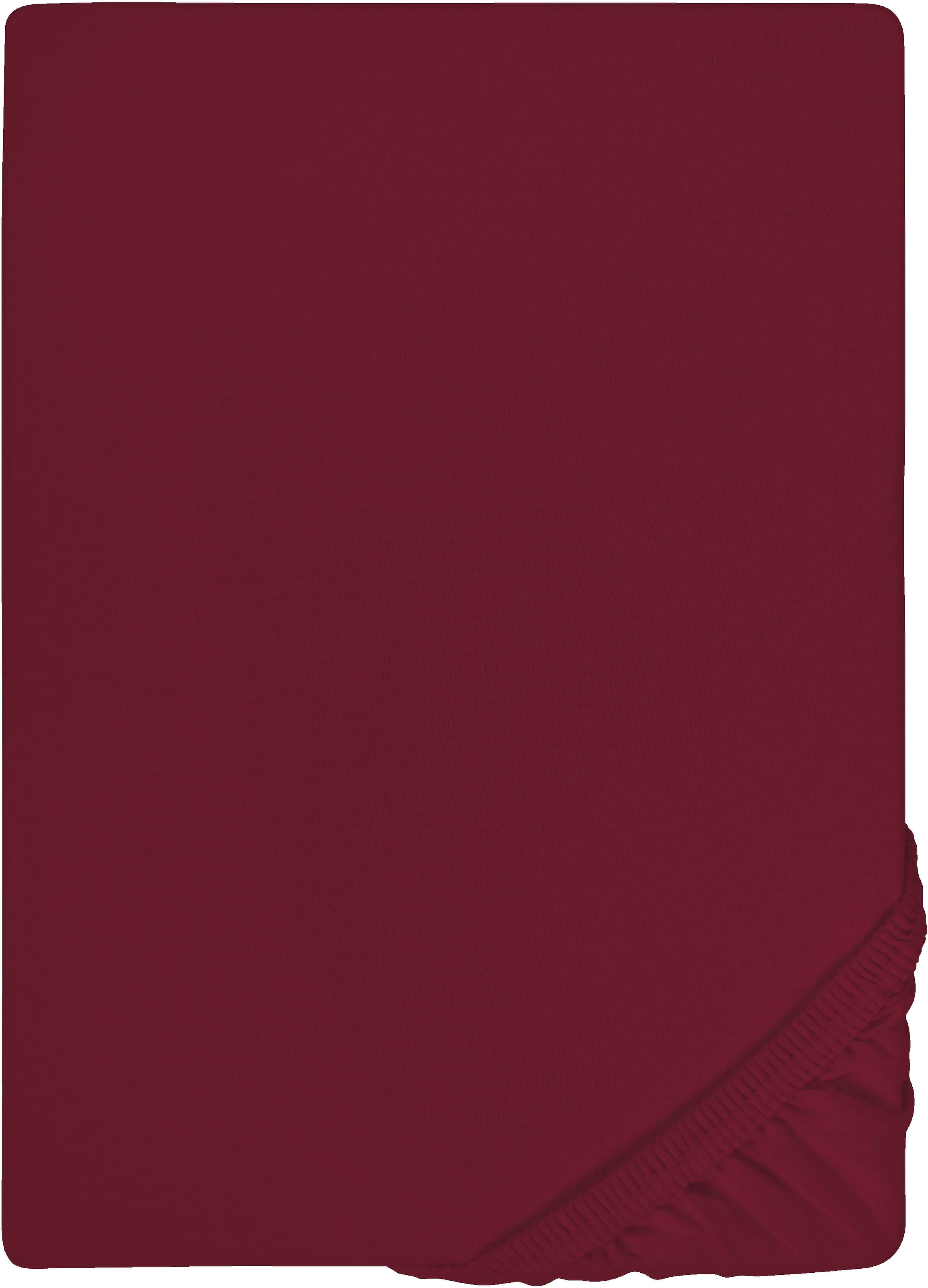 Biberna Spannbettlaken »Marc in Gr. 90x200, 140x200 oder 180x200 cm«, (1 St.), aus Baumwolle, für Matratzen bis 22 cm Höhe, Bettlaken, Spannbetttuch