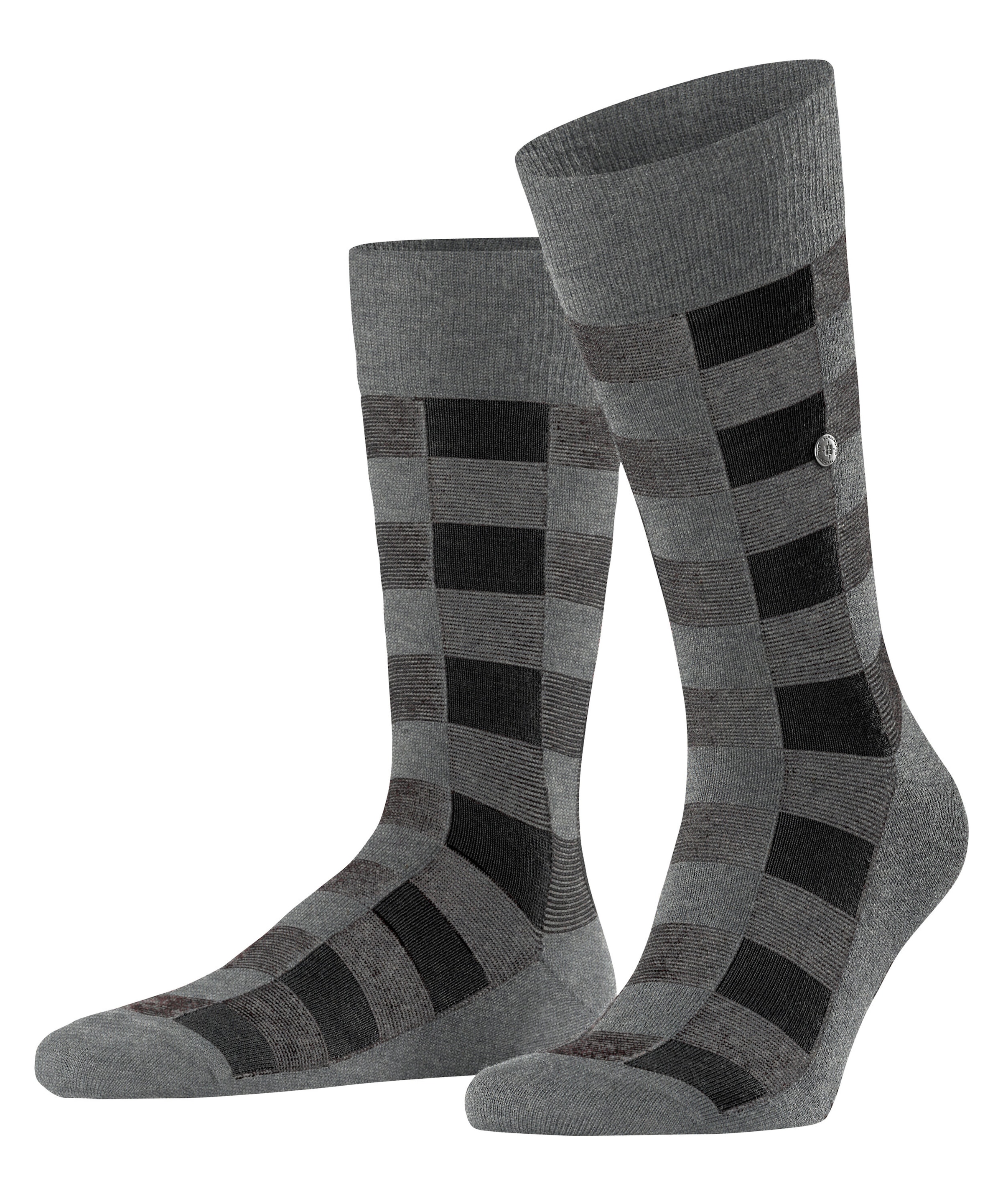 Burlington Socken »Buffalo Check« aus wärmender, klimaregulierender Wolle und Funktionsmaterial