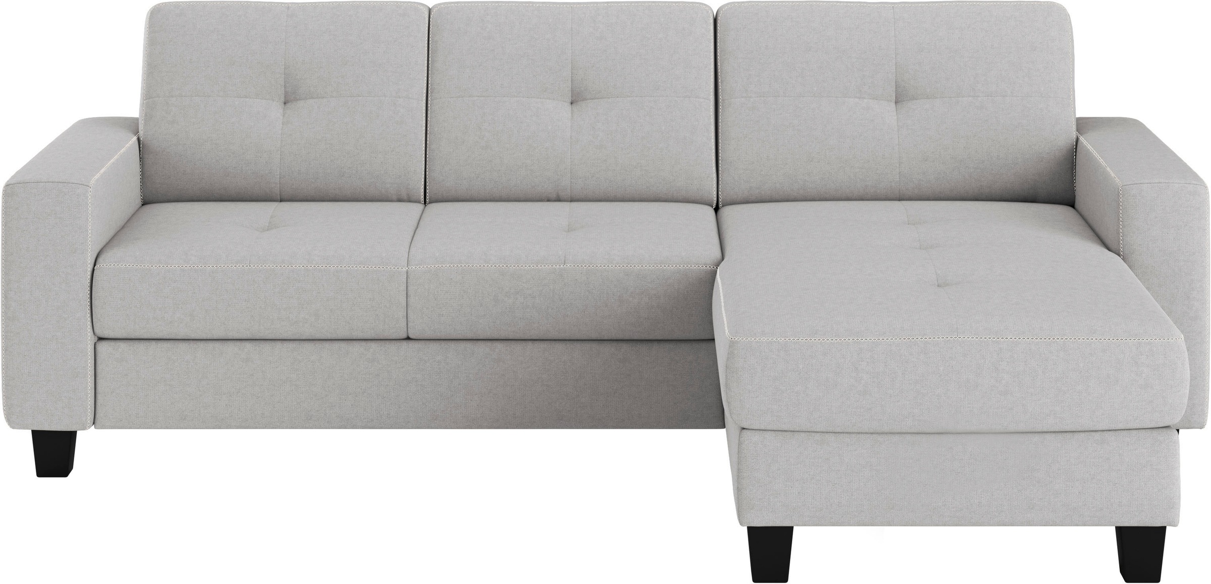 Places of Style Ecksofa "Varese", wahlweise mit Bettfunktion und Bettkasten günstig online kaufen