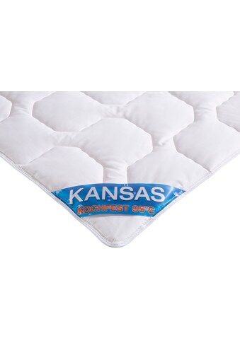 Baumwollbettdecke »Kansas, Bettdecken für Sommer und Winter, Decke«, leicht, Füllung...