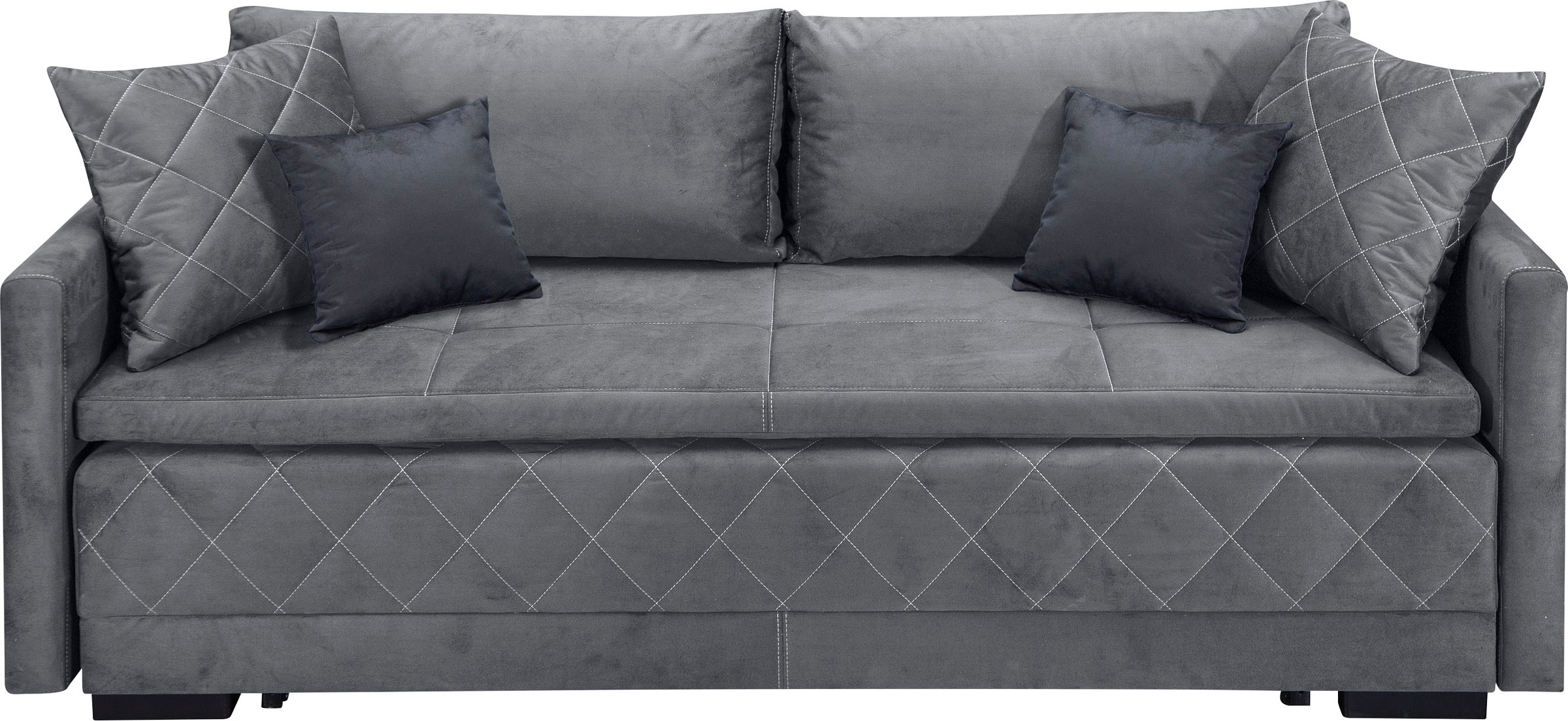 Home affaire Schlafsofa »Potsdam« mit Boxspringaufbau, Bettfunktion & Bettk günstig online kaufen