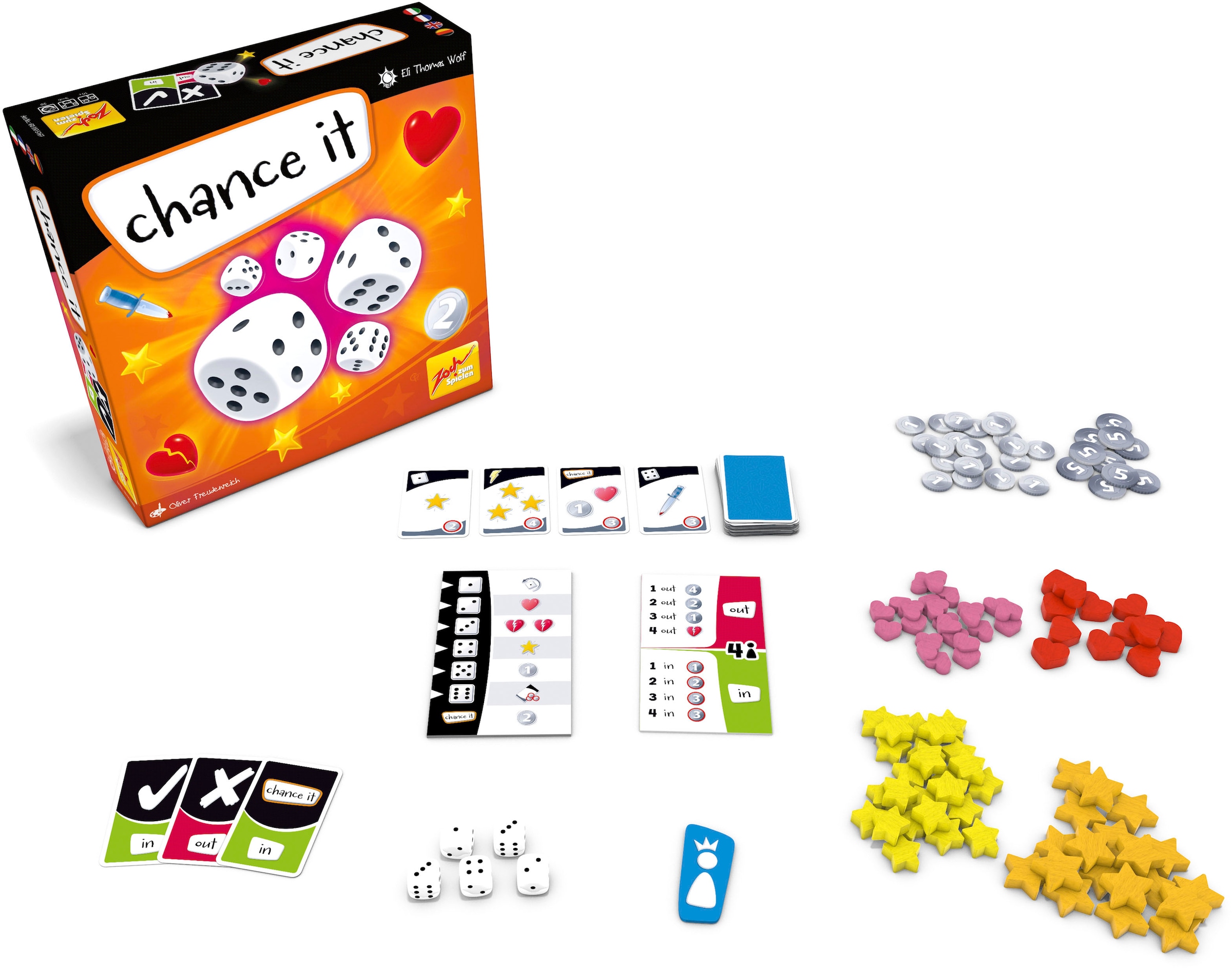 Zoch Spiel »Chance it!«, Made in Germany