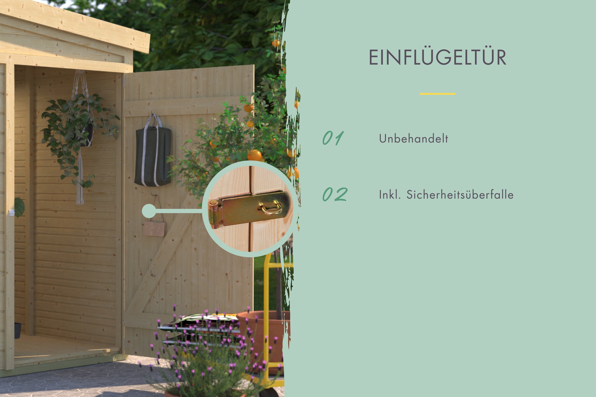 Karibu Gewächshaus »Fana«