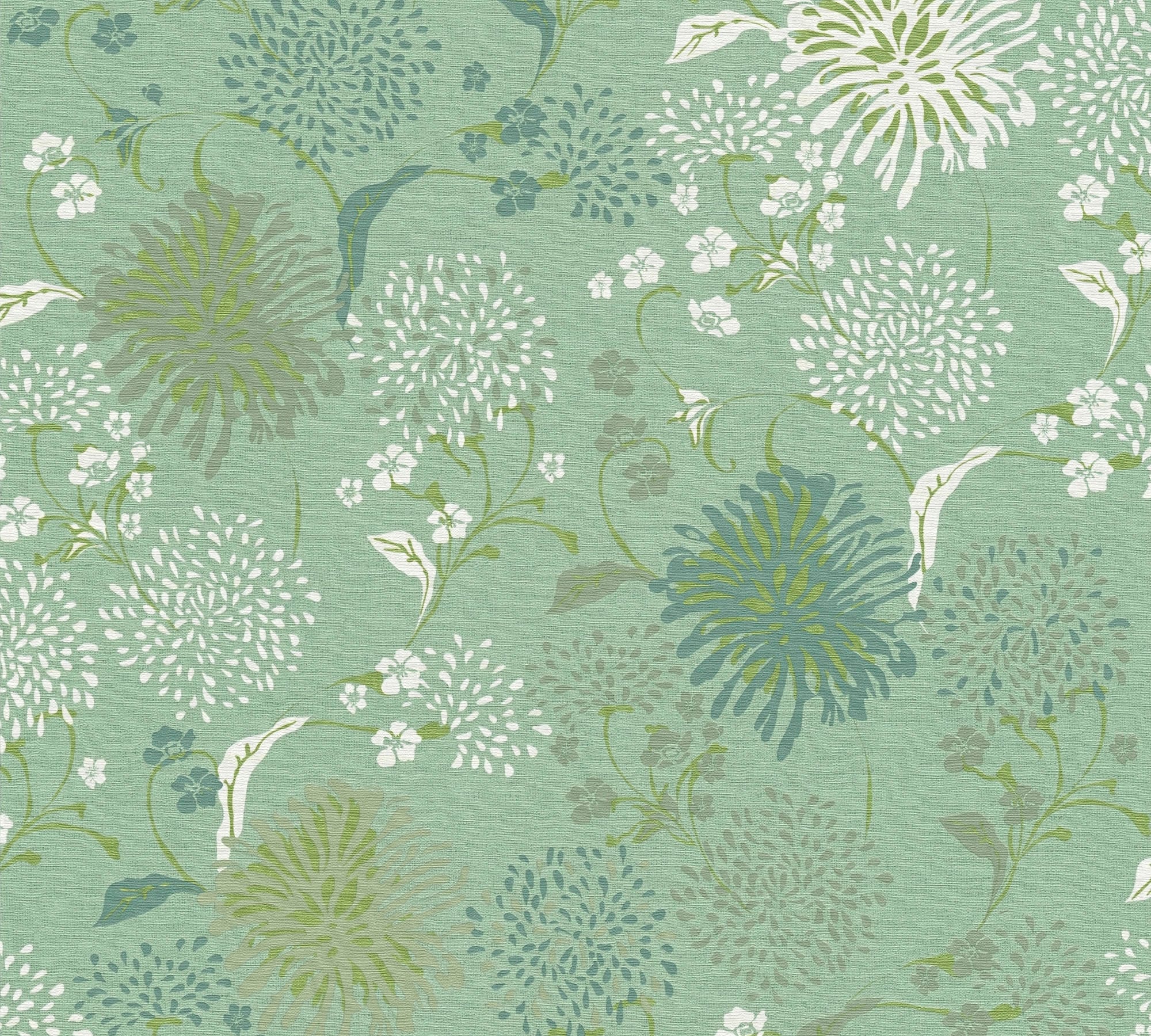 living walls Vliestapete »House of Turnowsky Designer Blumentapete«, matt, extravagant Kunst Floral verspielt