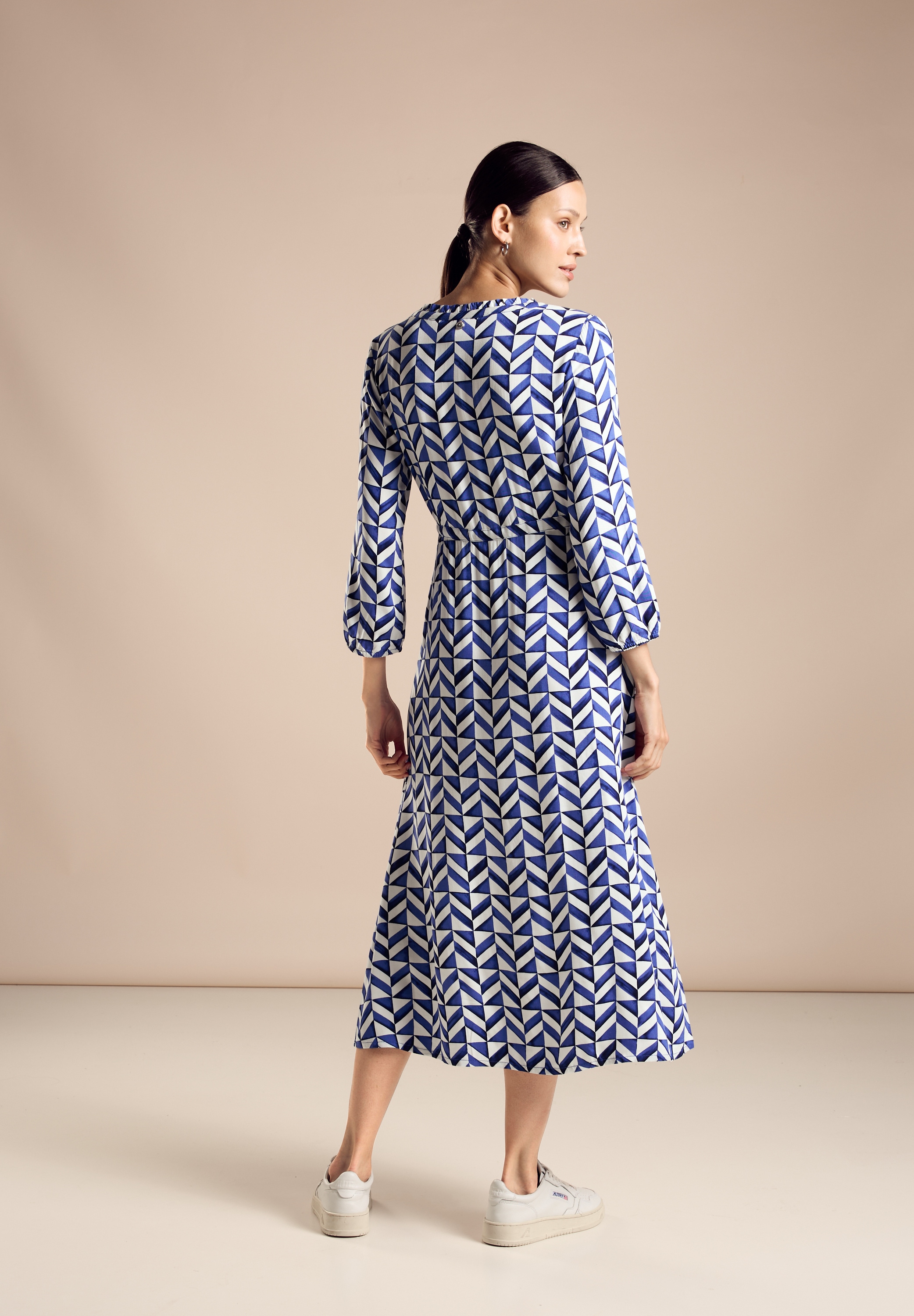 STREET ONE Maxikleid, mit All-Over Print