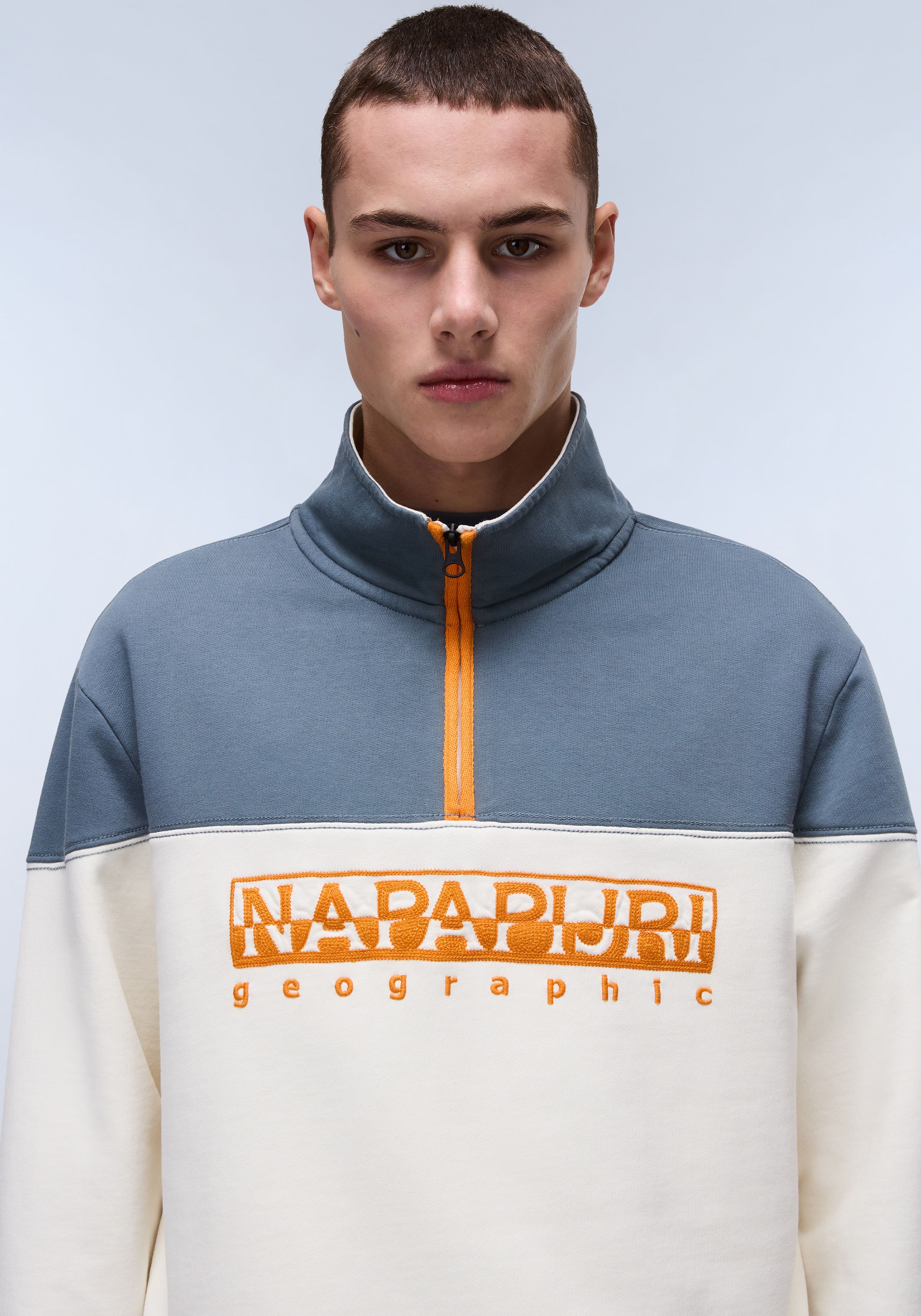 Napapijri Sweatshirt »B-SATURNIA HZ«, Mit Rundhalsausschnitt