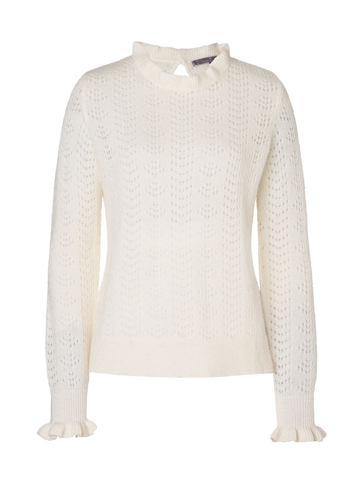 Lieblingsstück Strickpullover »ZipporaL« mit Alpakawolle und Wolle