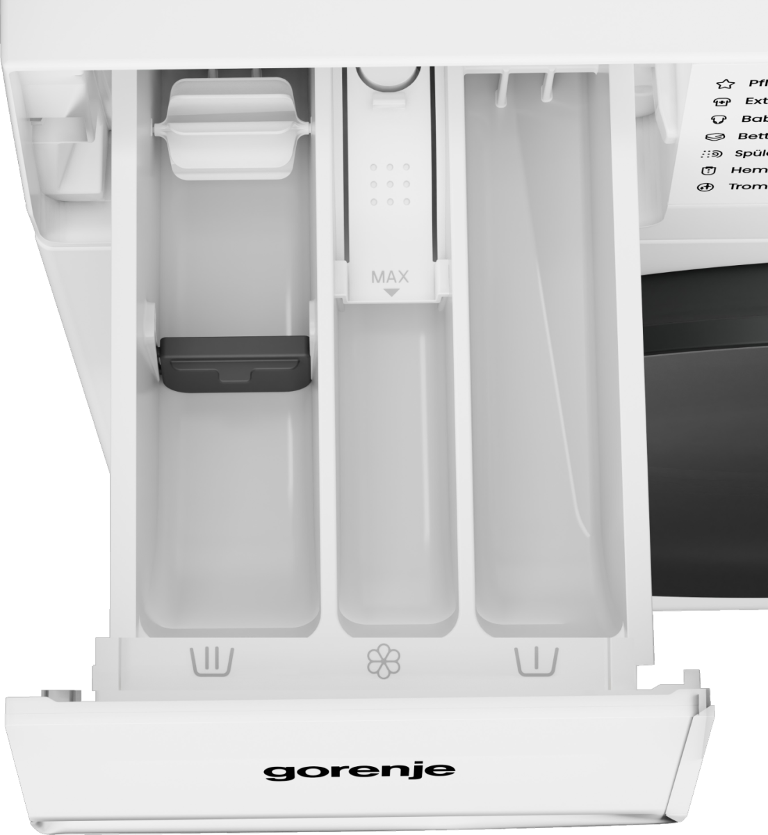 GORENJE Waschmaschine G200 »W53G2P84A3P2« 8 kg 1400 U/min 30% besser als Energieklasse A, Inverter PowerDrive Motor