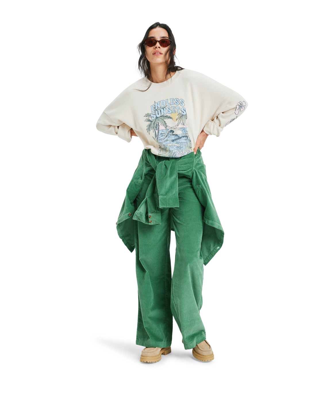 Roxy Stoffhose »Surf On Cloud Cord«