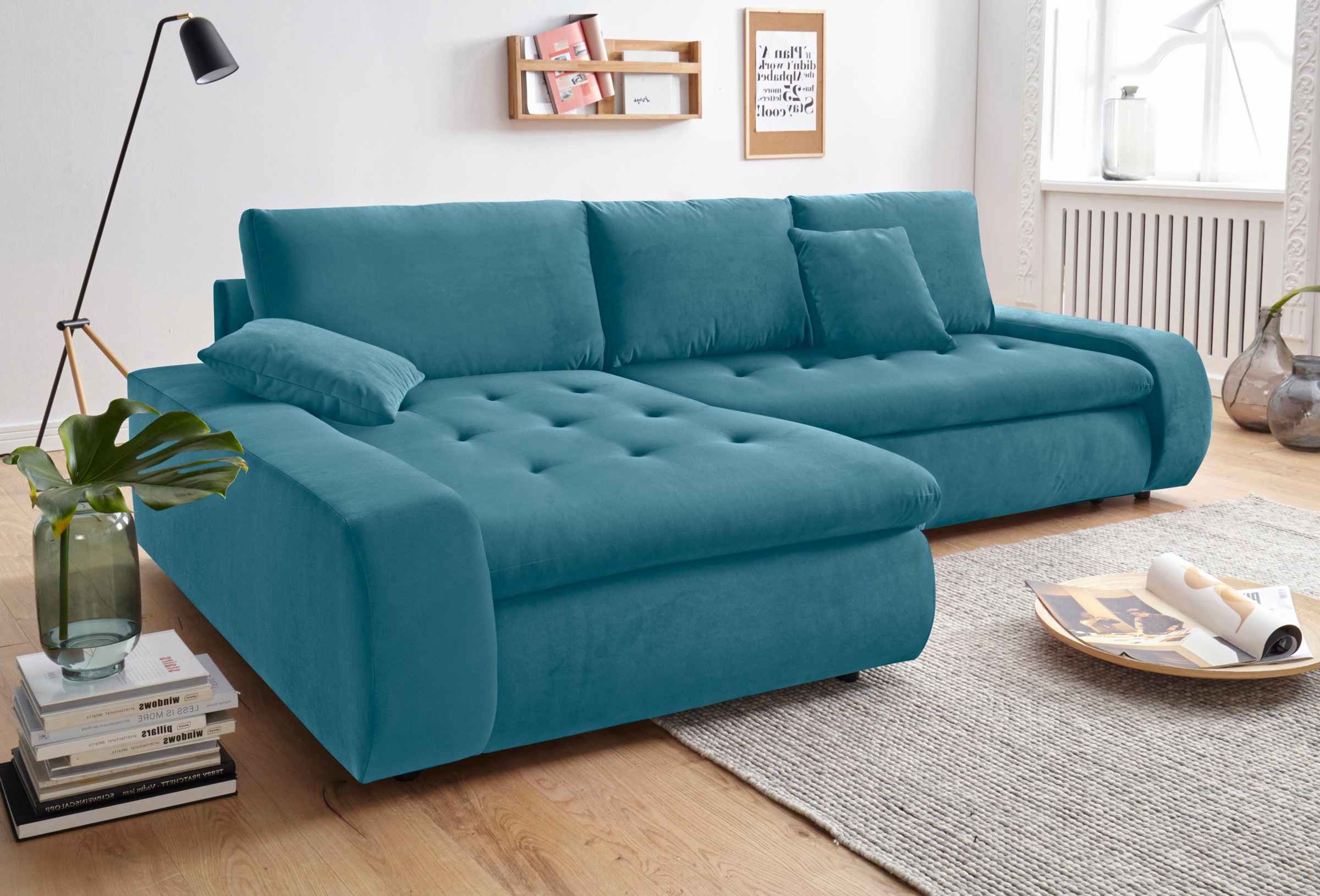 TRENDMANUFAKTUR Ecksofa »Indie II, tolle Detailverarbeitung, bequem und kom günstig online kaufen
