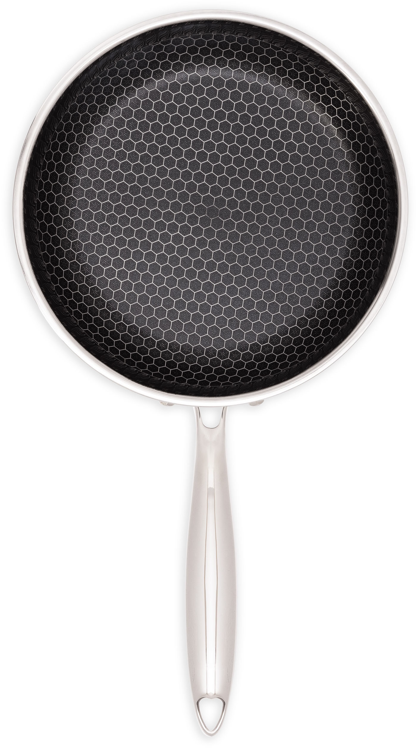 HENSSLERS Pfannen-Set »HENSSLERS Kochbox Deluxe« Edelstahl Set, Pfanne 24 + 28 cm, Mikrofaser-Schwamm-Set 6 tlg., 2x Pfannen-Schoner, 10 Stk. tlg. Exklusives Set für OTTO