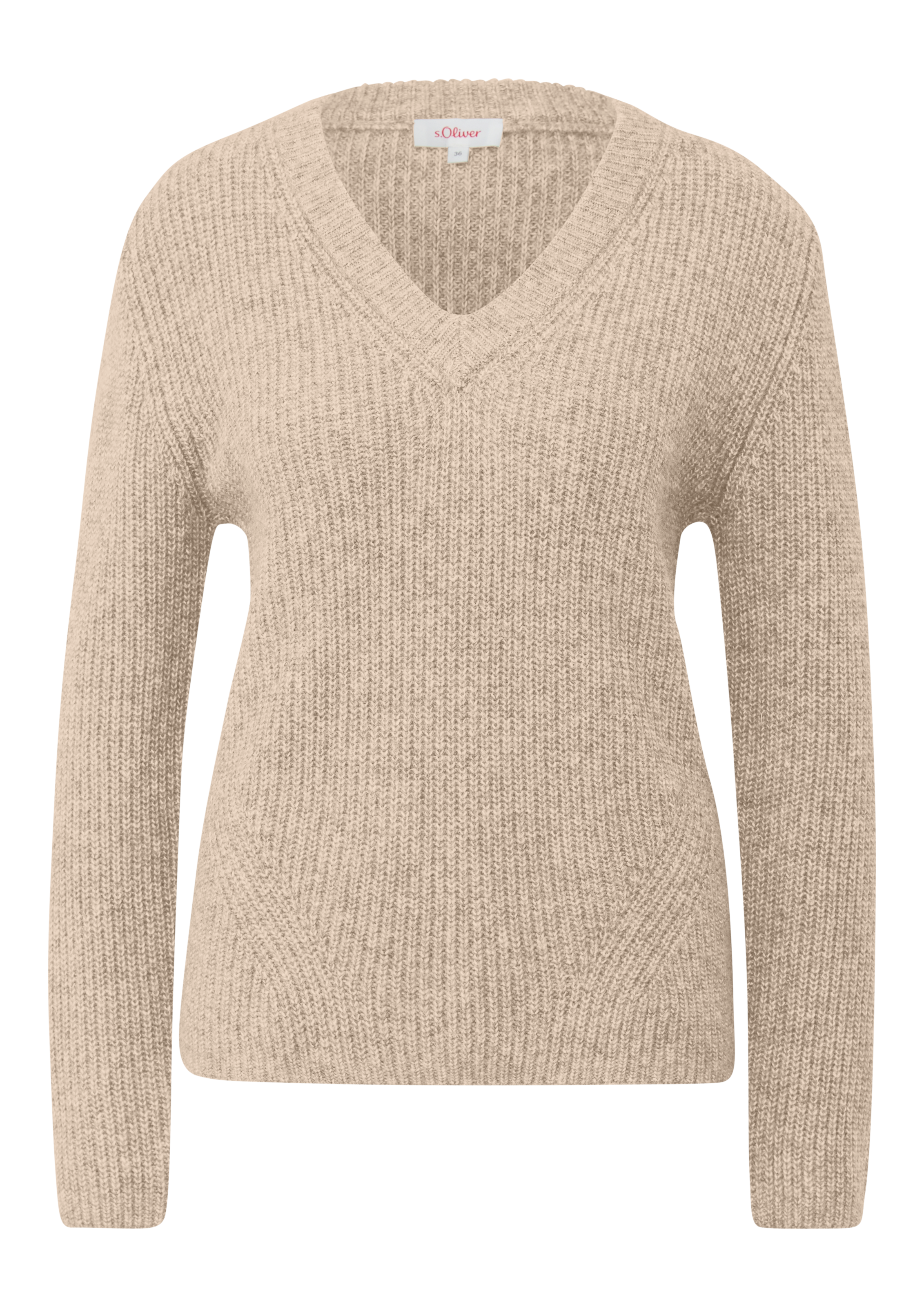s.Oliver Strickpullover, in Melange Optik