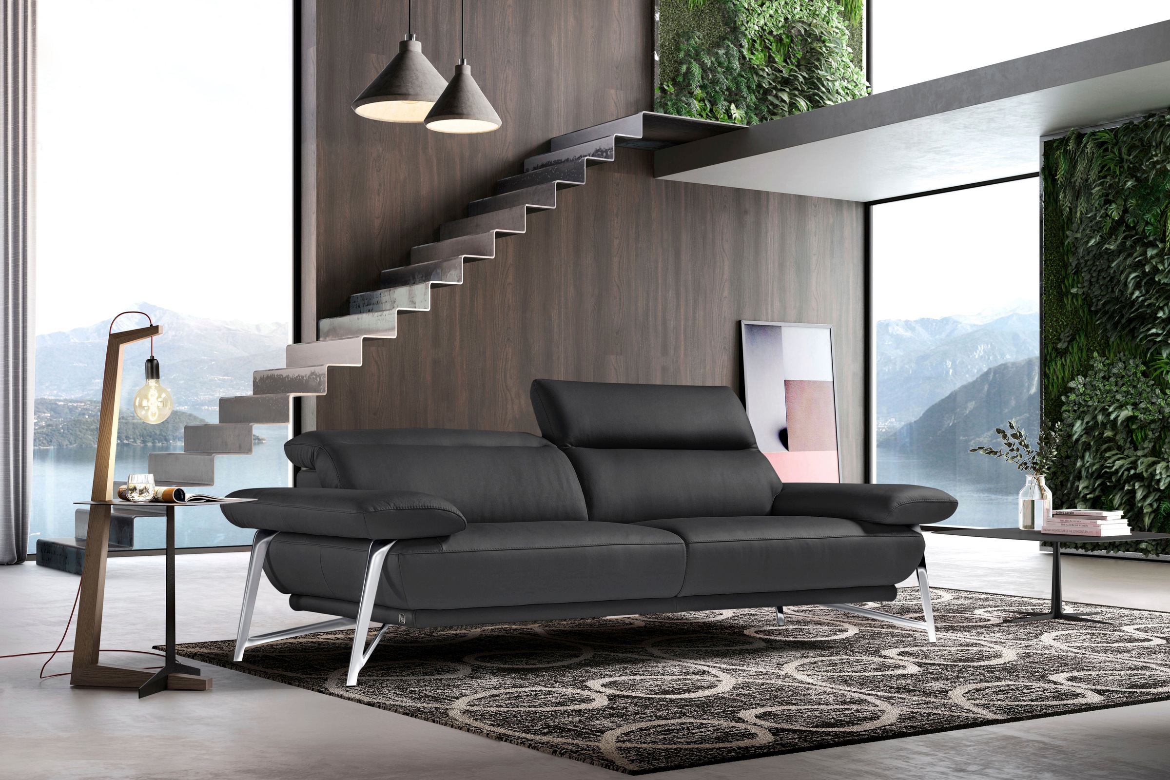 Egoitaliano 2,5-Sitzer »Anais, Designsofa mit erstklassigem Sitzkomfort, Fu günstig online kaufen