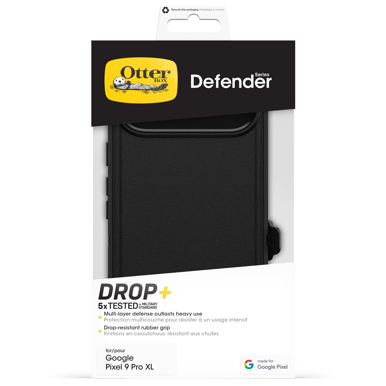 Otterbox Handyhülle »Defender für Google Pixel 9 Pro XL« Backcover, Schutzhülle, Handyschutzhülle, Case, Schutzcase, stoßfest