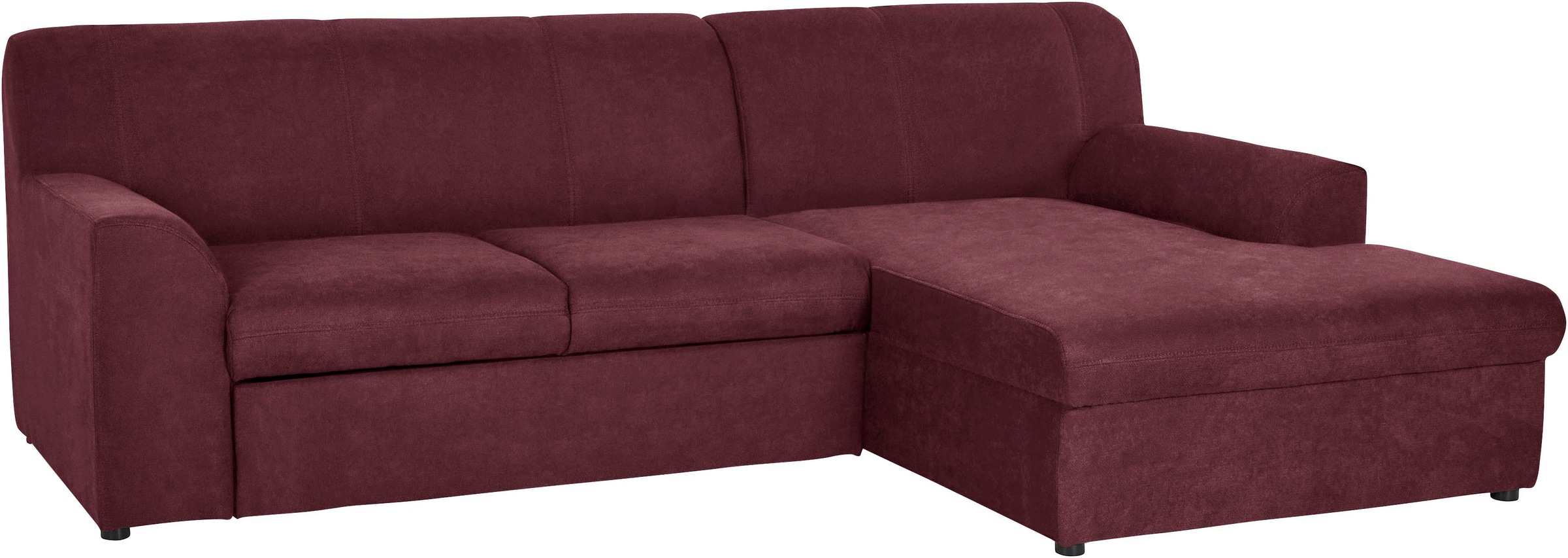 DOMO collection Ecksofa »Topper, elegant und zeitlos, kompaktes Stellmaß 24 günstig online kaufen