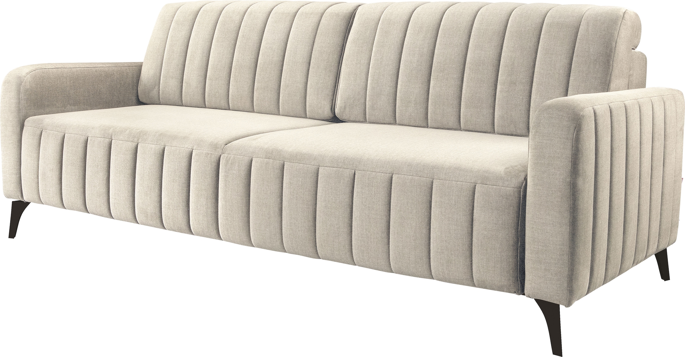 exxpo - sofa fashion 3-Sitzer »Grande, Schlafsofa, Dauerschläfer, Microvelo günstig online kaufen