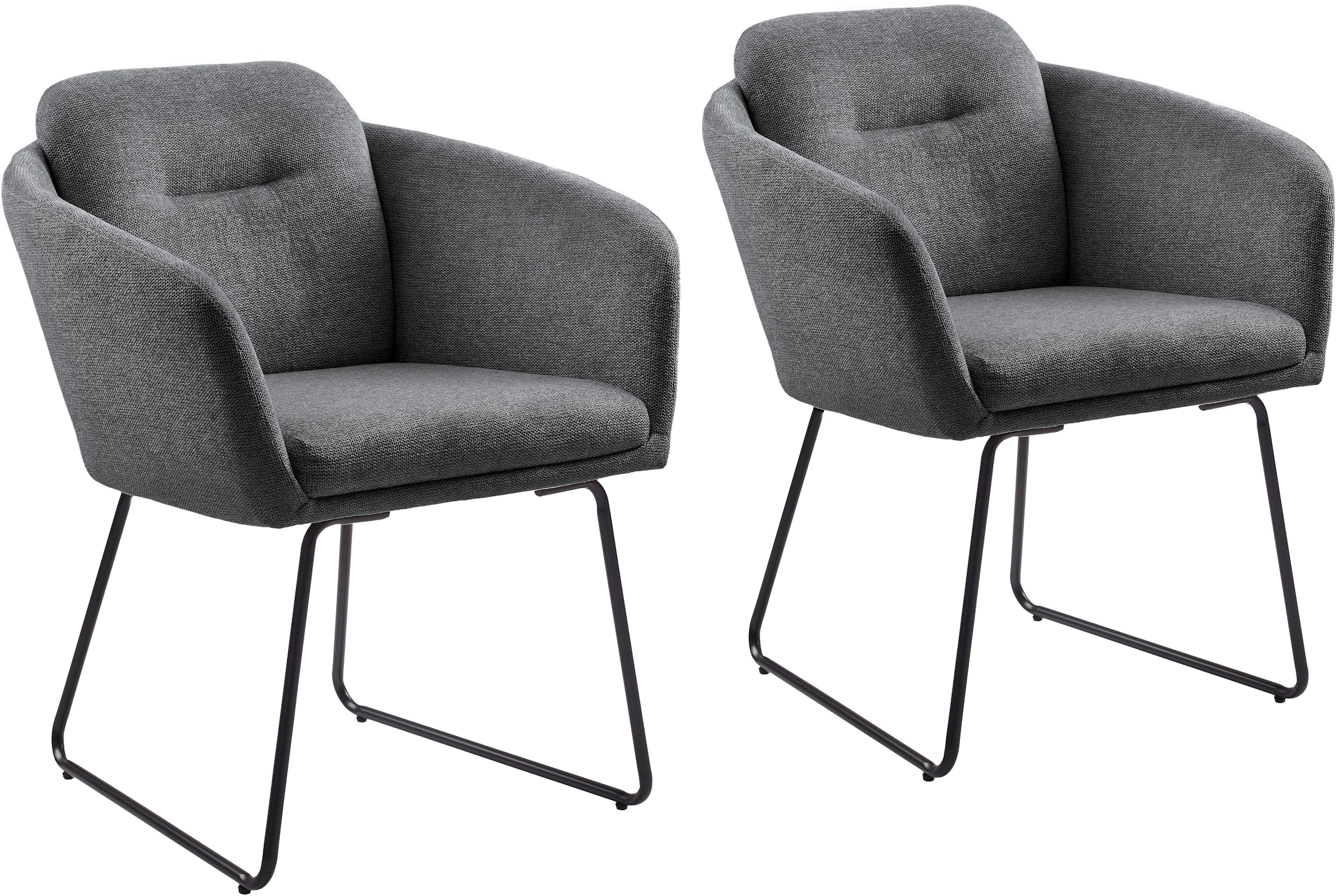 INOSIGN Esszimmerstuhl »Sphere« (Set) 2 Stk.hochwertiger Strukturstoffbezug günstig online kaufen