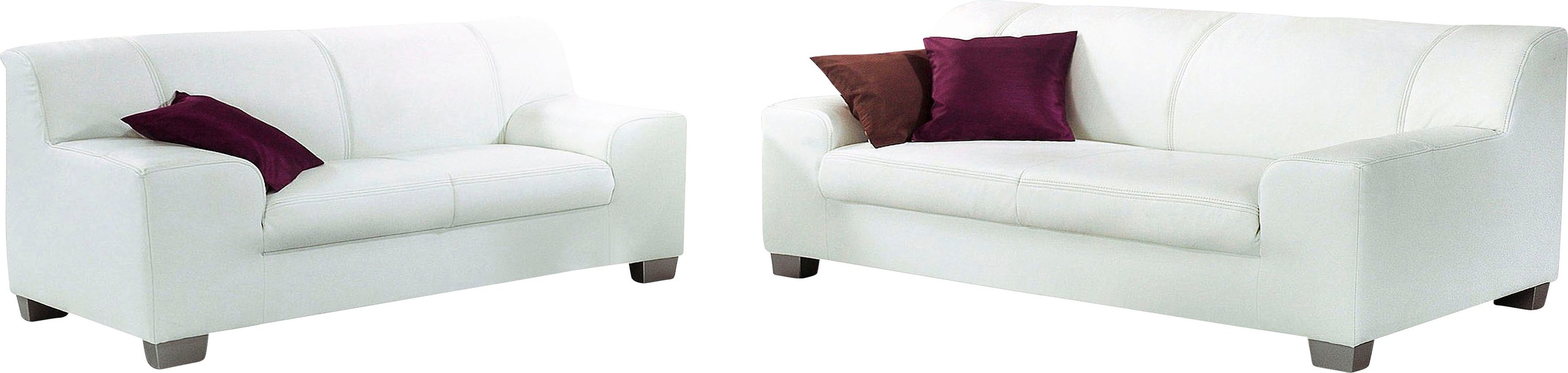 DOMO collection Polstergarnitur »Amando«, (Spar-Set), bestehend aus 2er- un günstig online kaufen