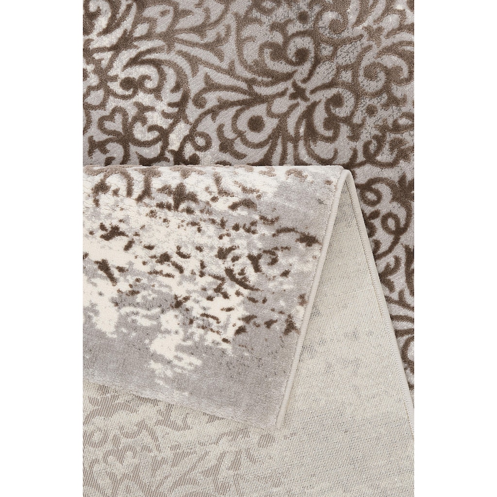merinos Teppich »Gayla«, rechteckig, 12 mm Höhe, Vintage Design, Hoch-Tief-Effekt, Wohnzimmer