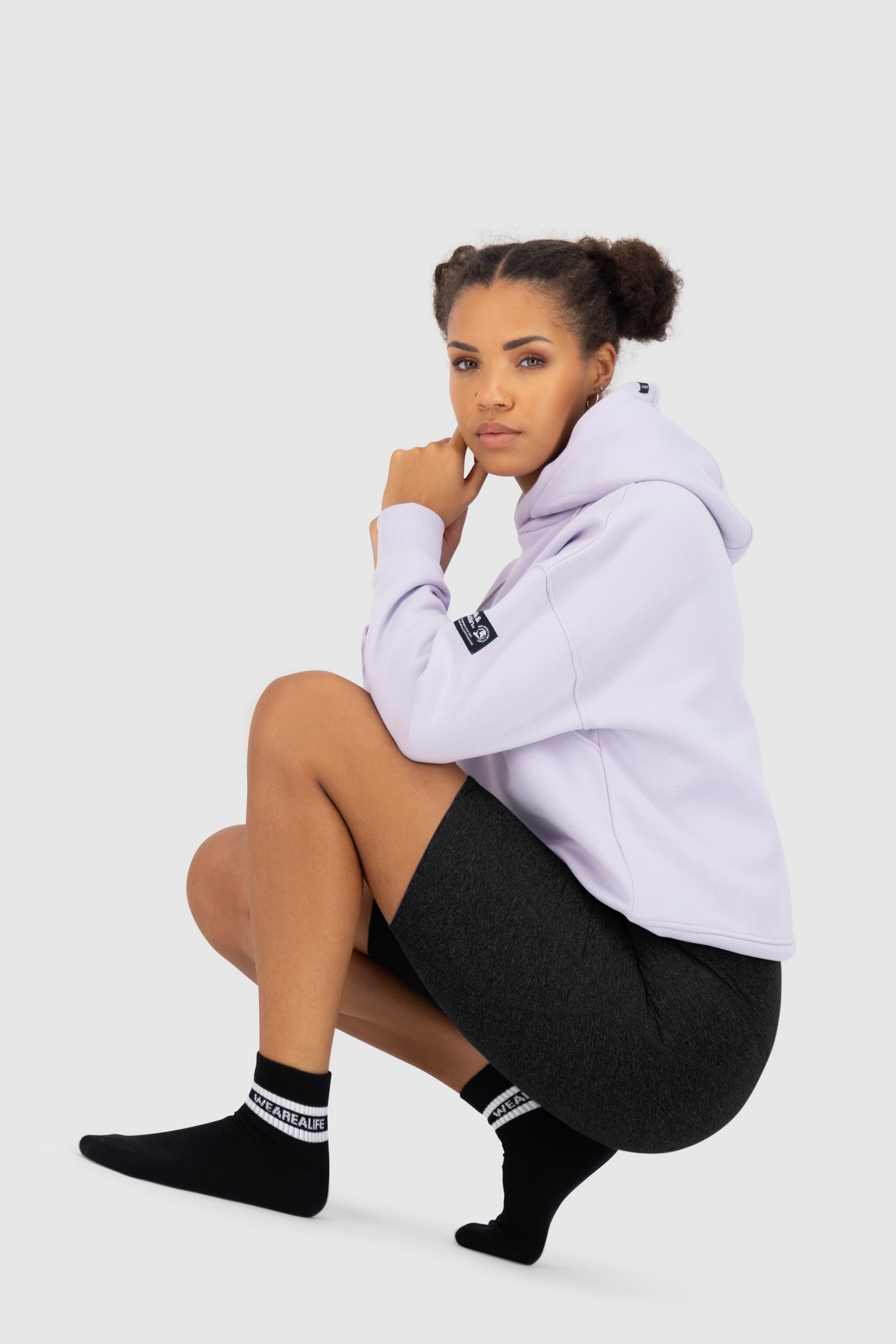 Alife & Kickin Sneakersocken »Damen 6 PACK - RikaAK«, (Spar-Set), Sneakersocken knöchelhoch mit Streifen, aus Baumwolle mit weichem Bund