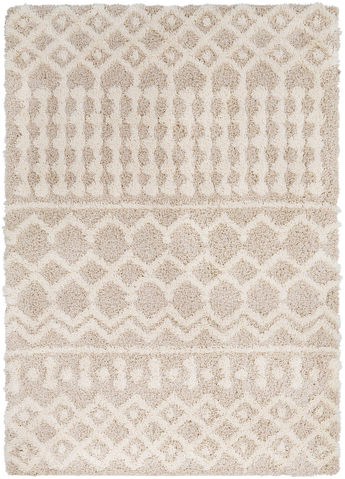 Surya Hochflor-Teppich »DUBAI«, rechteckig, 52 mm Höhe, Shaggy Hochflortepp günstig online kaufen