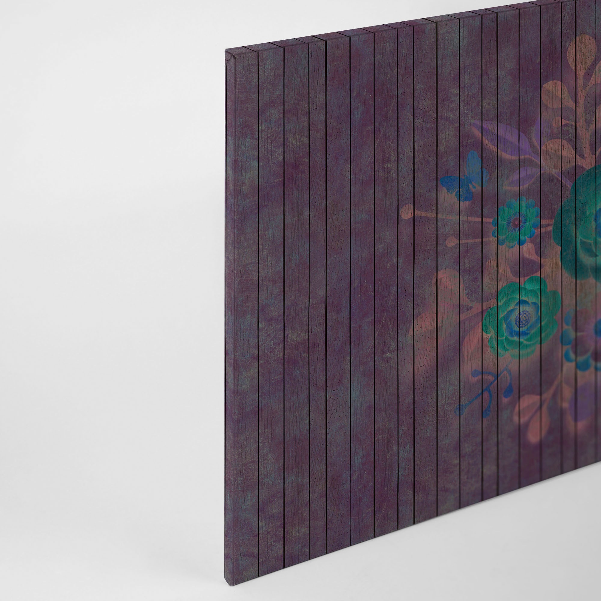 A.S. Création Leinwandbild »spray bouquet«, Kunst-Blumen-Kinder, (1 St.), Keilrahmen Holz Blumen Floral Grafitti Leinwand-Bild Wohnzimmer modern