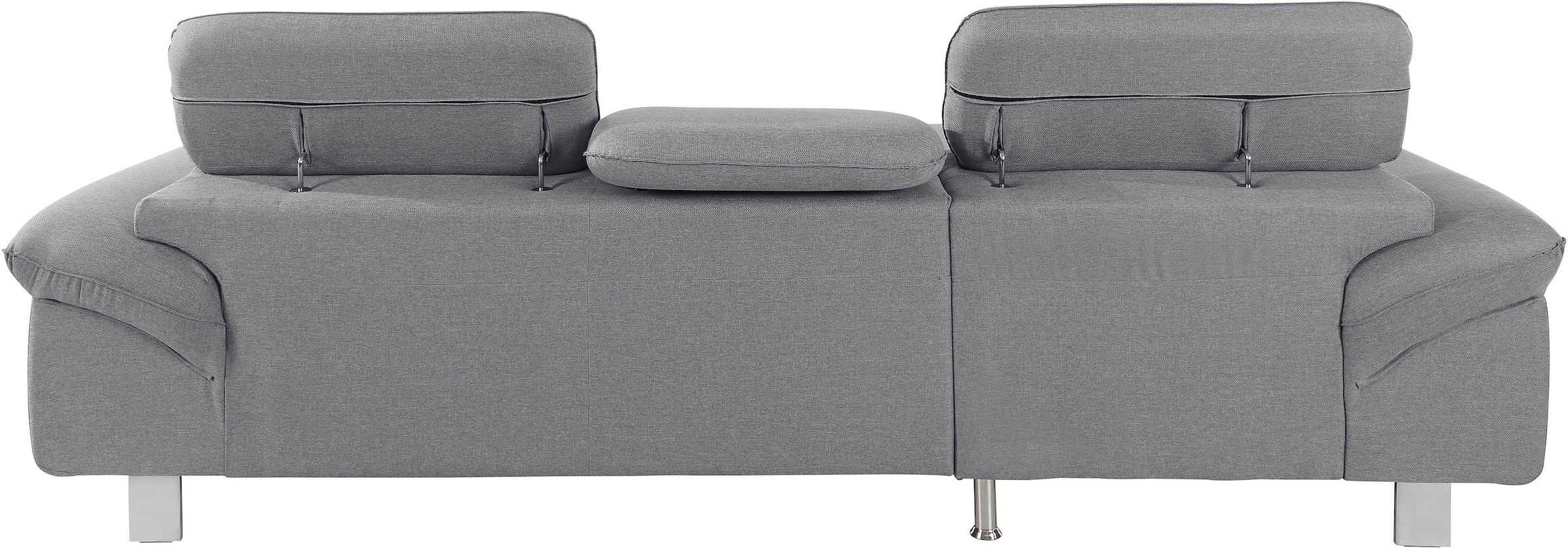COTTA Ecksofa »Driver L-Form«, mit Kopfteilverstellung, wahlweise mit Bettfunktion & Bettkasten