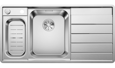 Blanco Küchenspüle »AXIS III 6 S-IF«, mit Glasschneidebrett und Edelstahlschale kaufen