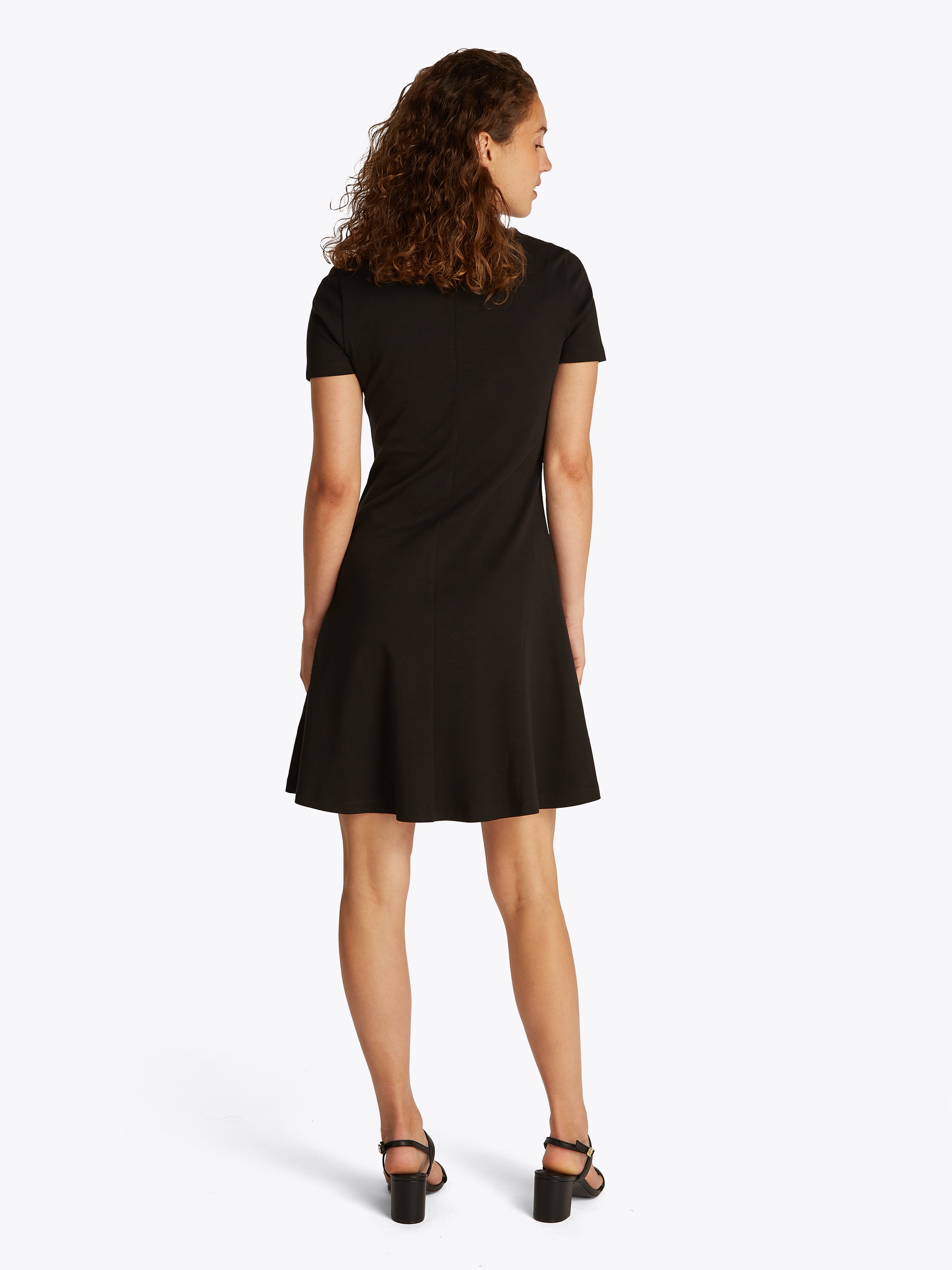 Tommy Hilfiger A-Linien-Kleid »MODERN F&F KNEE DRESS«, in Knielänge
