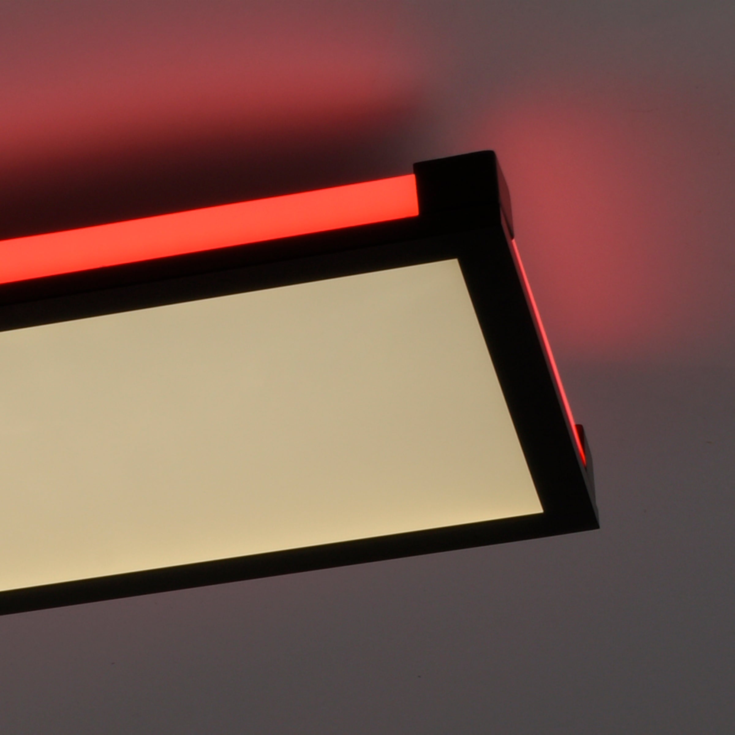 JUST LIGHT Deckenleuchte »MARIO«, 2 flammig, Leuchtmittel LED-Board-LED-Board | LED fest integriert, CCT - über Fernbedienung, RGB, dimmbar über Fernbedienung