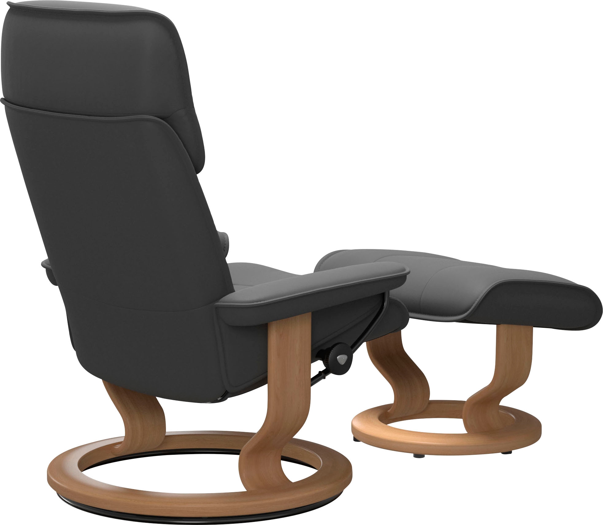 Stressless Fußhocker "Admiral", mit Classic Base, Gestell Eiche günstig online kaufen