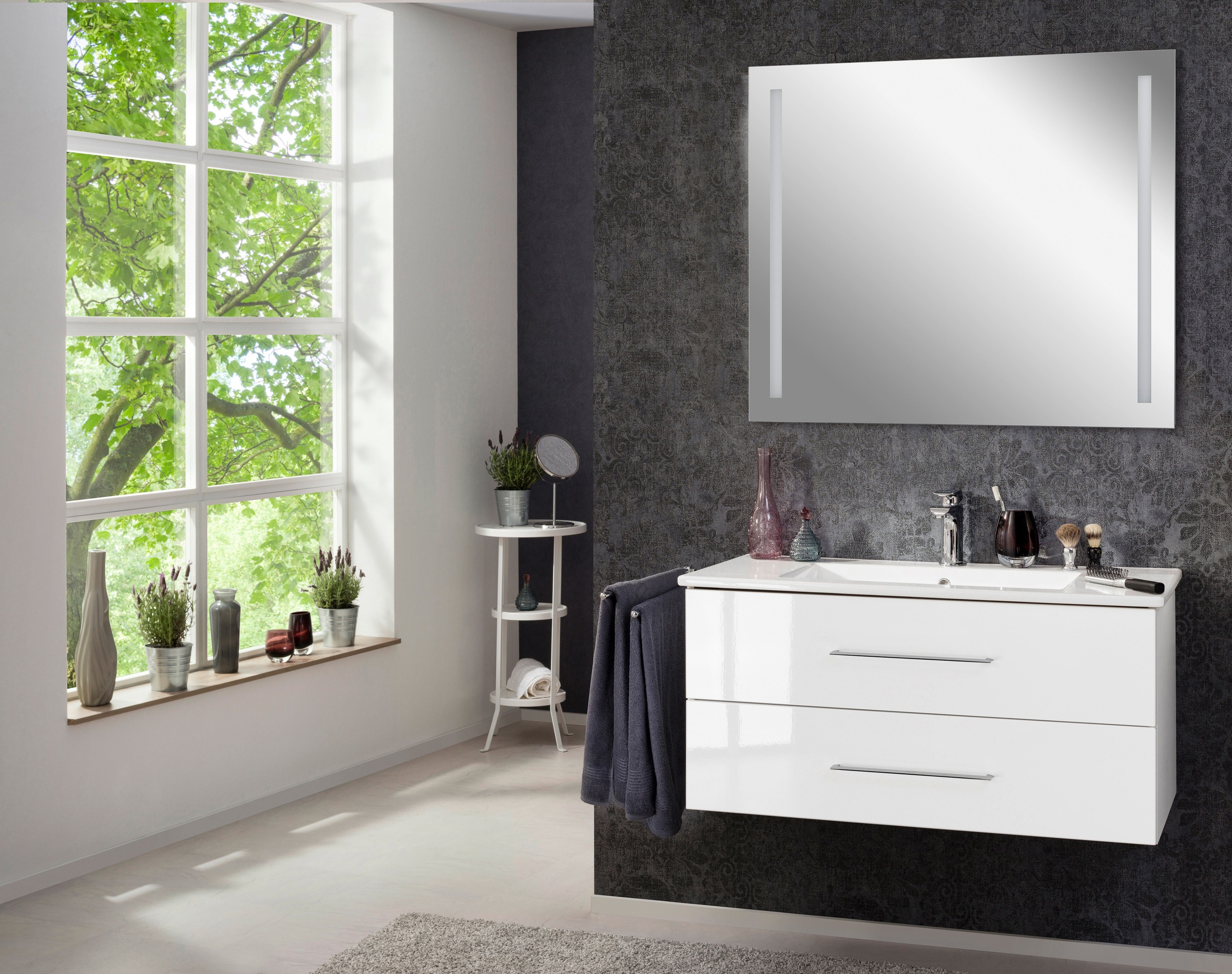 FACKELMANN Badspiegel »Linear«, LED günstig online kaufen