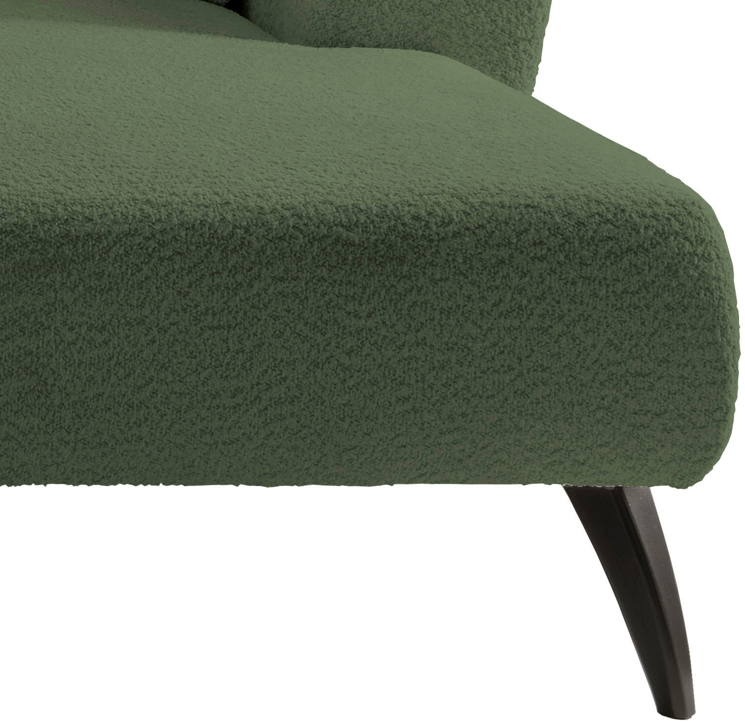INOSIGN Ecksofa »Colori L-Form«, Holzfußfarbe wählbar, inkl. 4x Zierkissen