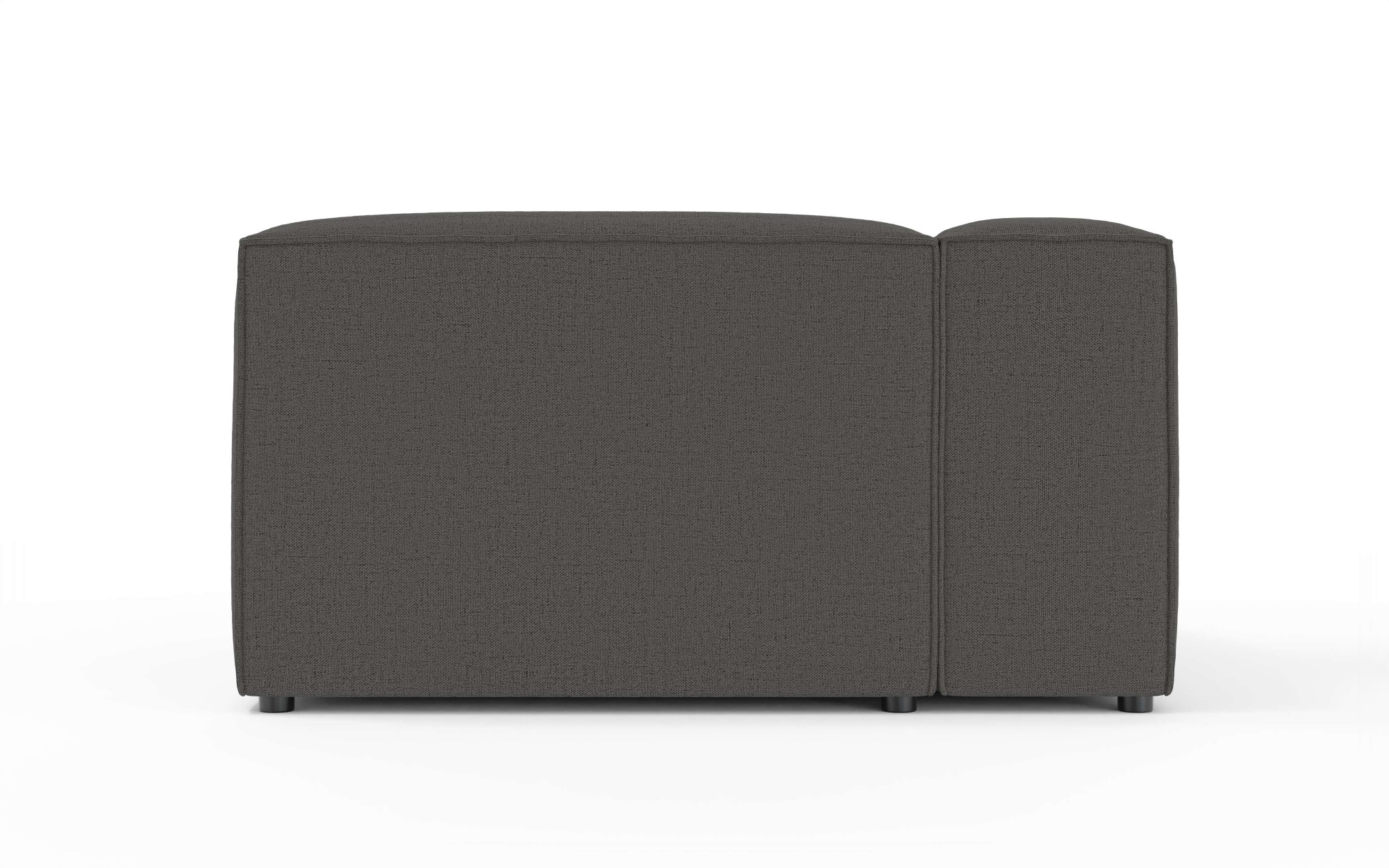 INOSIGN Ottomane »HAILY links/rechts bestellbar, Loungemöbel, Maße B/T/H: 130/130/72 cm«, als Modul oder separat verwendbar, für individuelle Zusammenstellung