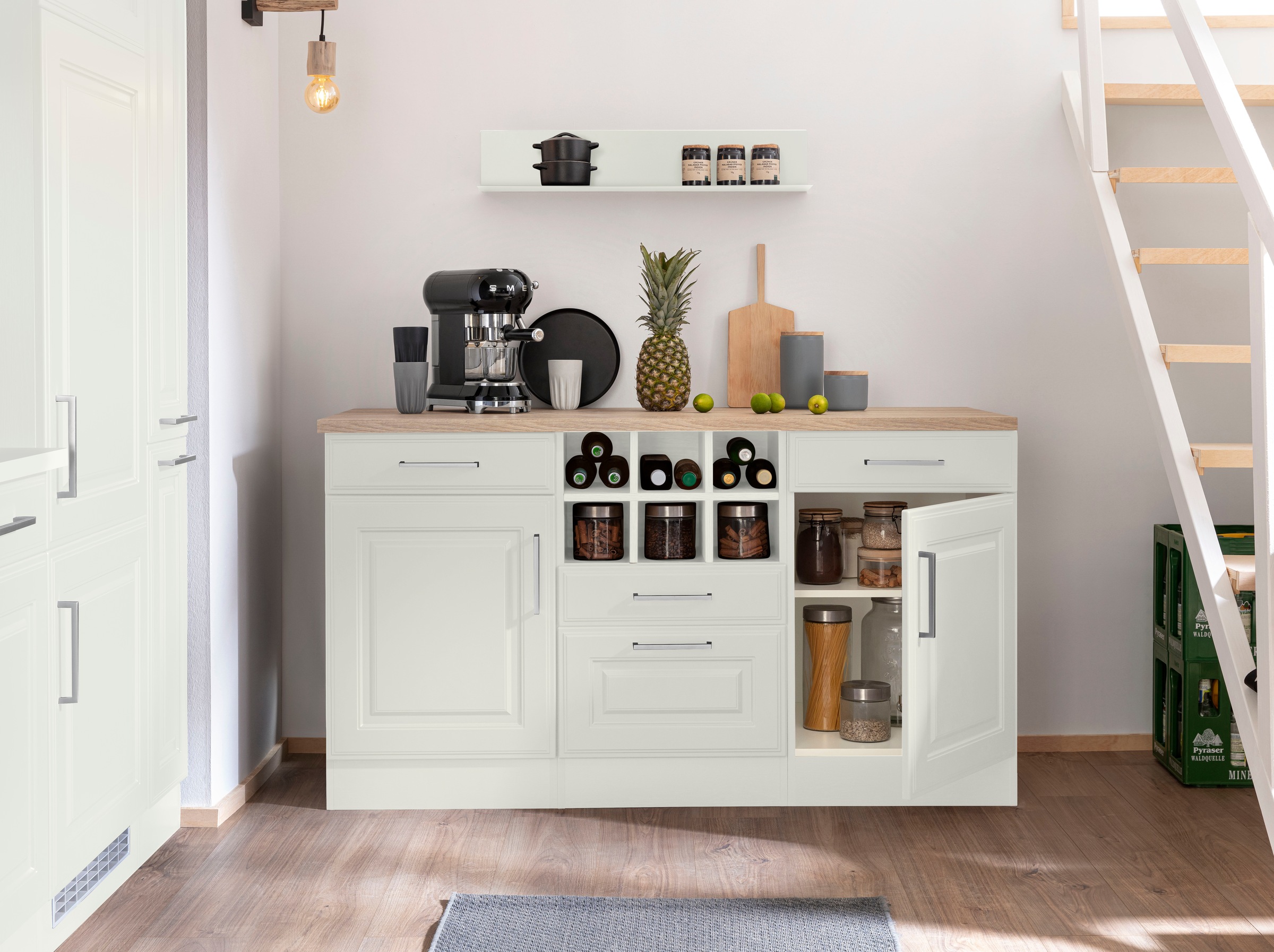 KOCHSTATION Unterschrank »KS-Stockholm« 150 cm breit, hochwertige MDF-Front günstig online kaufen