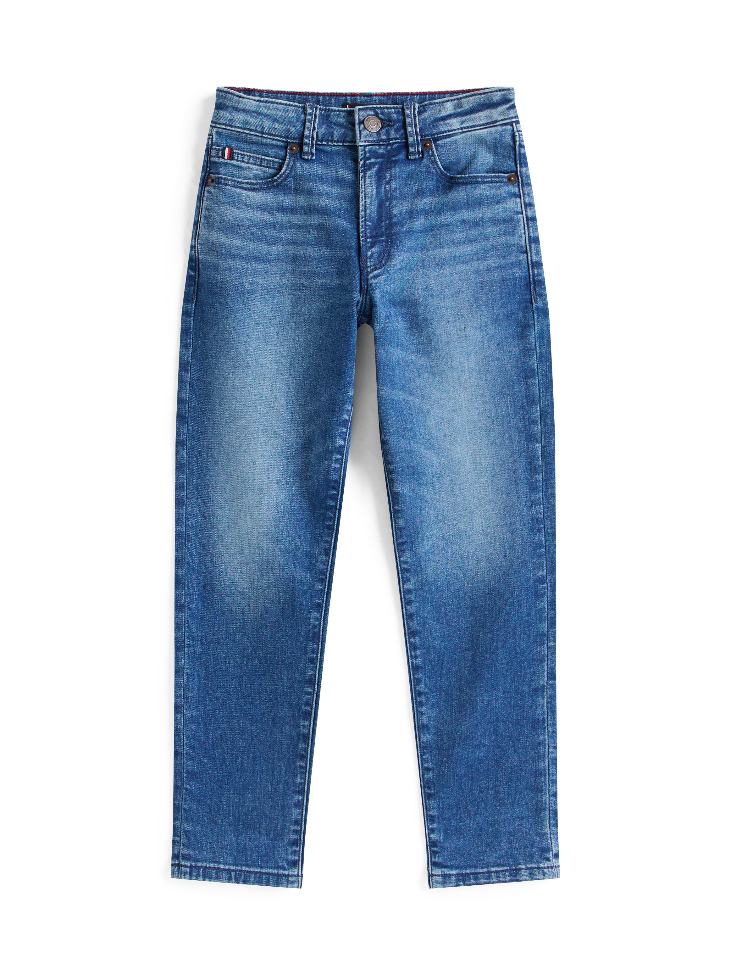 Tommy Hilfiger Straight-Jeans »MODERN STRAIGHT«, für Kinder bis 16 Jahre, in heller Waschung