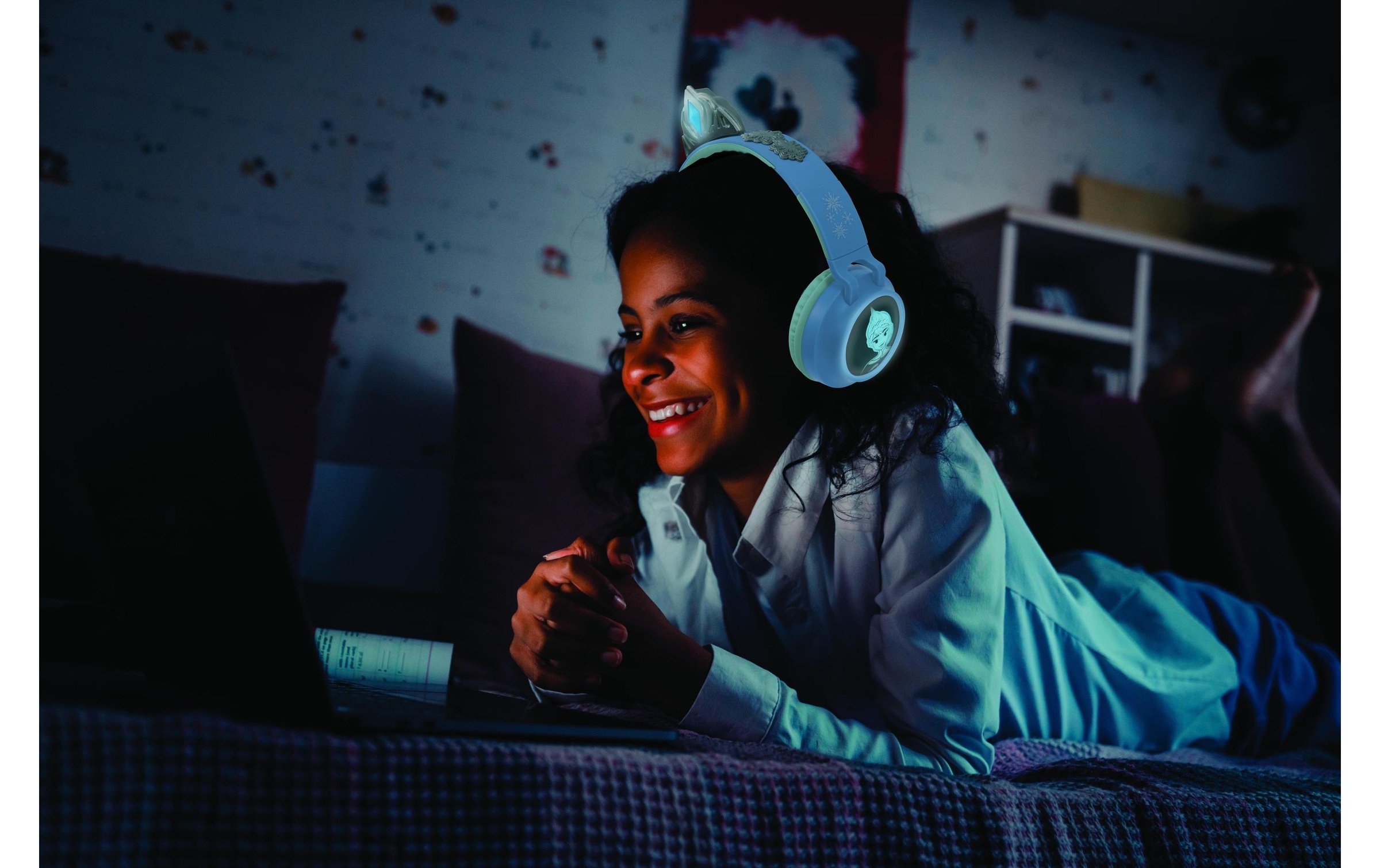 Lexibook® Bluetooth-Kopfhörer »Frozen Blau«
