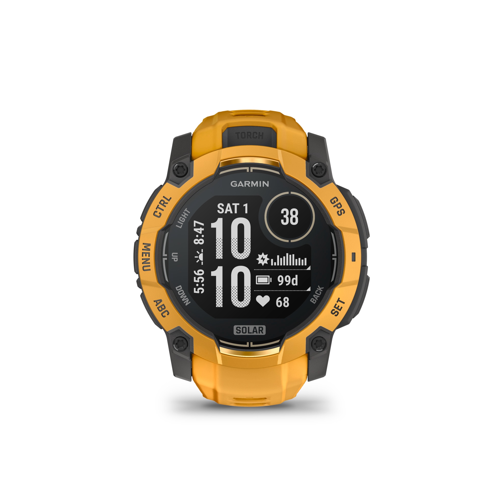 Garmin Smartwatch »Instinct 3 Solar - 50 mm«(/ 1,3 ″)