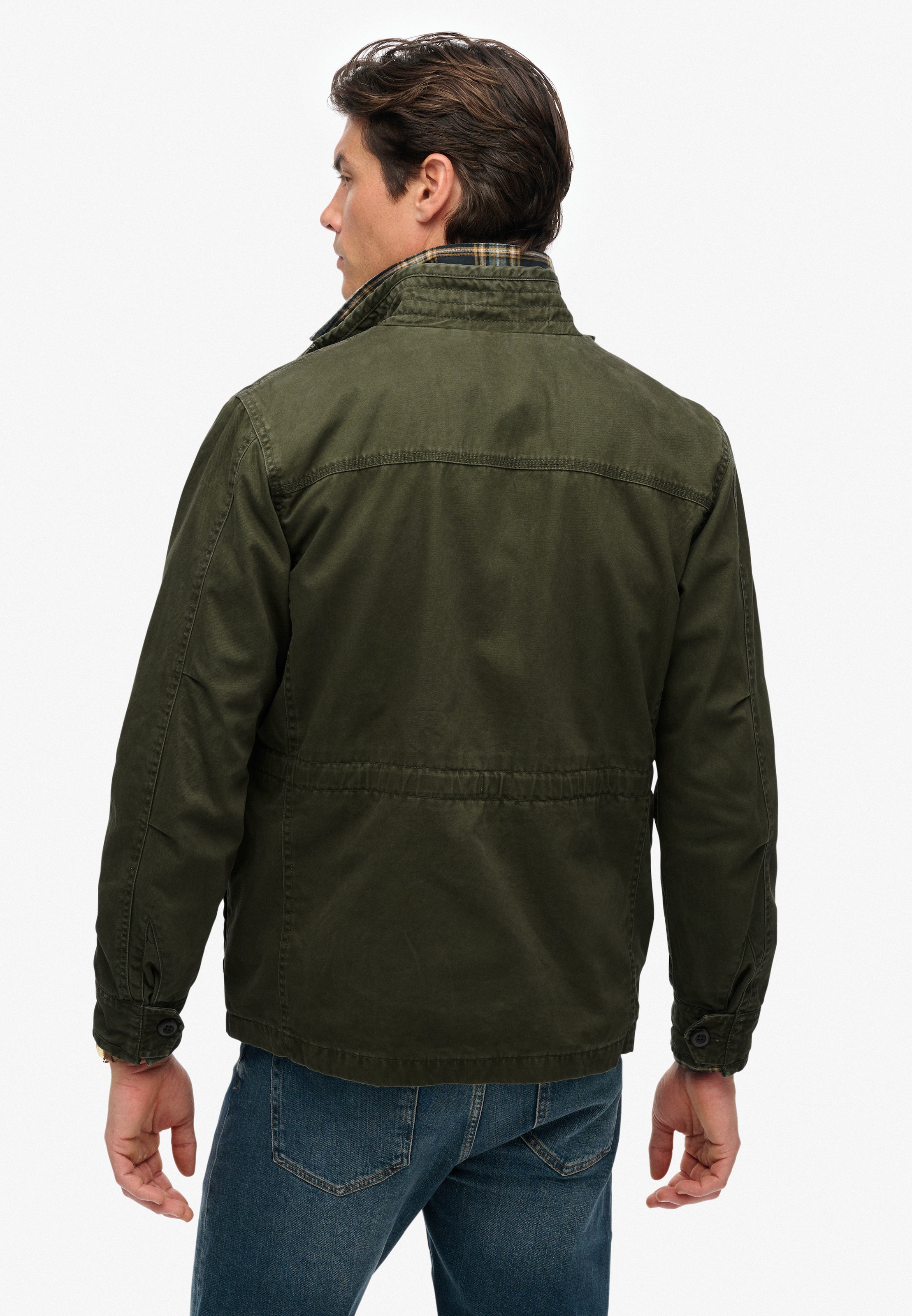 Superdry Parka »M65 MILITARY JACKET« ohne Kapuze