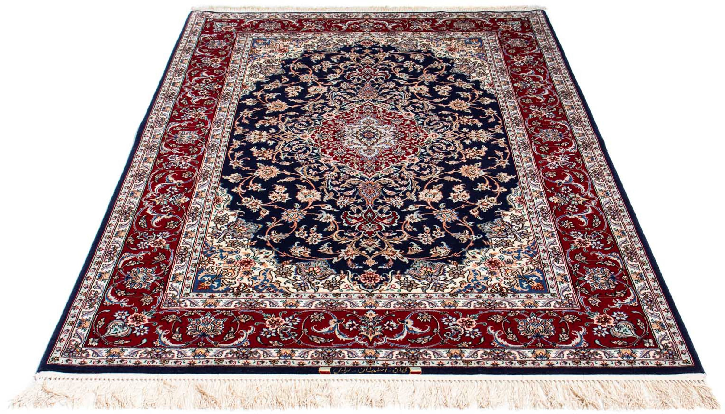 morgenland Orientteppich »Perser - Isfahan - Premium - 200 x 130 cm - dunke günstig online kaufen