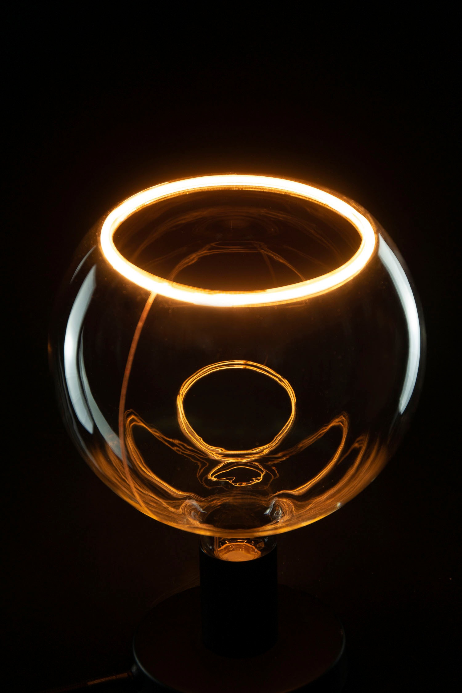 SEGULA LED-Leuchtmittel »LED Floating Billard 200«, E27, 1 St., Extra-Warmweiß, LED Floating Globe 200 gold, E27, CRI 90, dimmbar