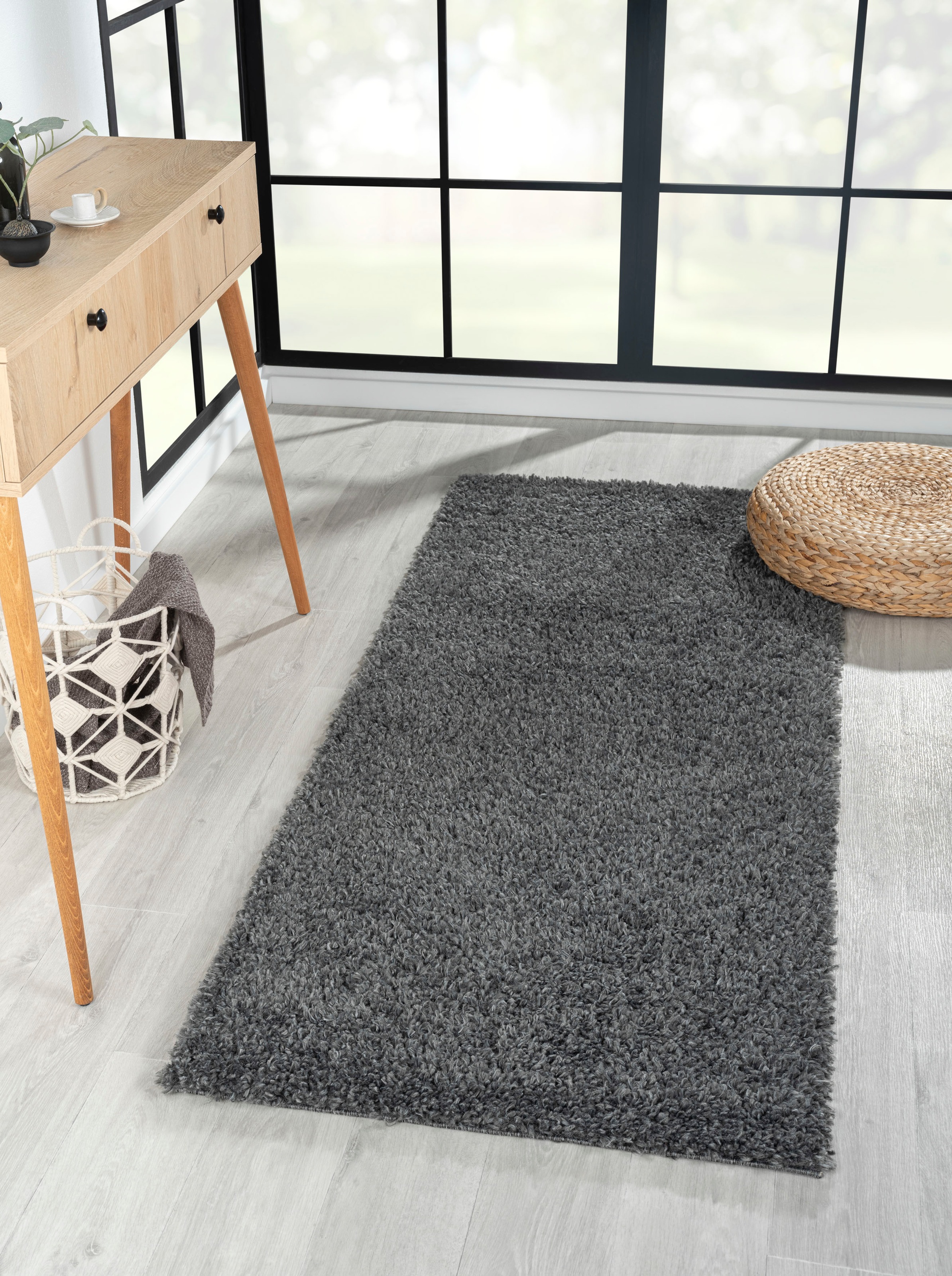 Myflair Möbel & Accessoires Hochflor-Läufer »My Shaggy«, rechteckig, 37 mm günstig online kaufen