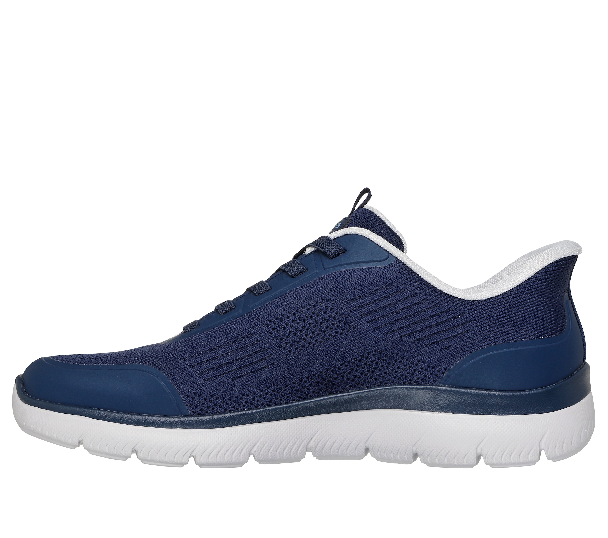 Skechers Slip-On Sneaker »SUMMITS-LEYTER«  Slipper, Schnürschuh mit Handsfree Slip-Ins Funktion