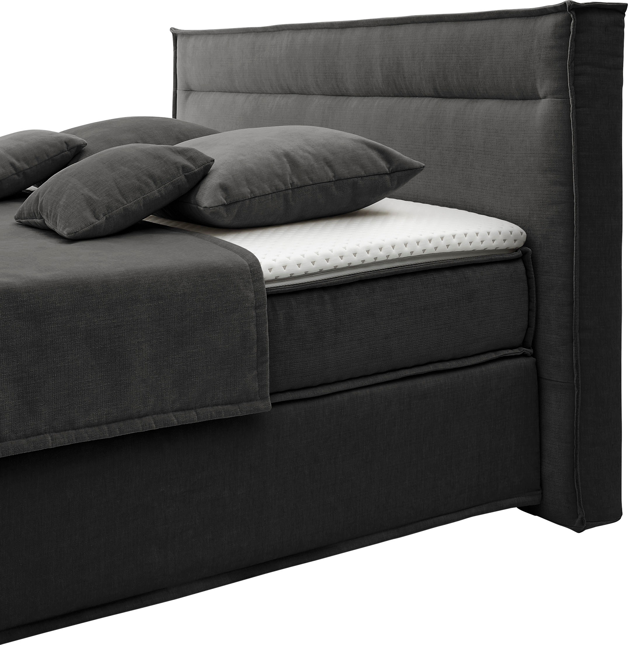 Musterring Boxspringbett »JustB! SC100«, schwebende Optik, inklusive Topper, verschiedene Farben, 180 x 200 cm