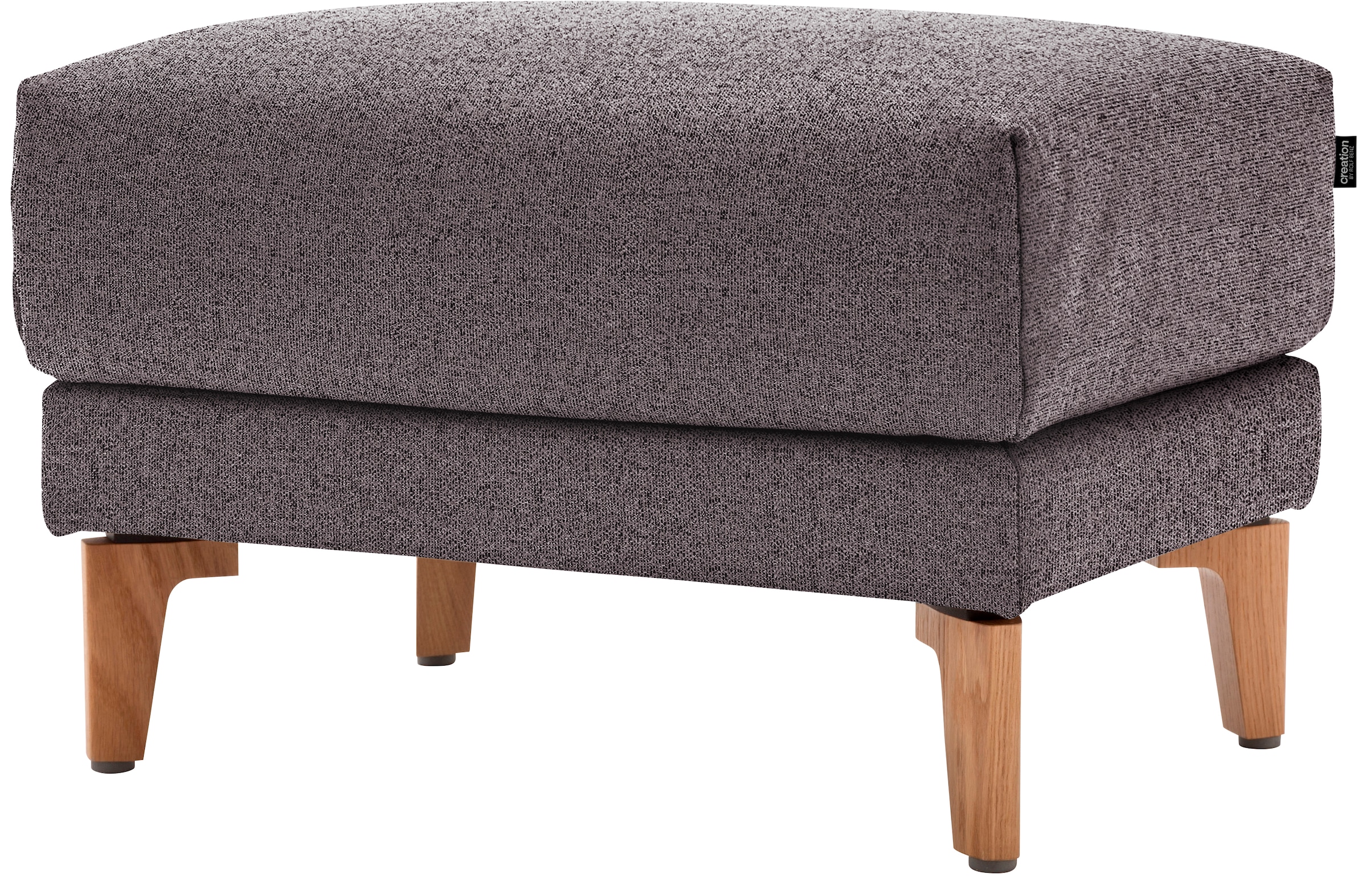 Creation BY ROLF BENZ Hocker »CR.450«, Füße aus Massivholz günstig online kaufen