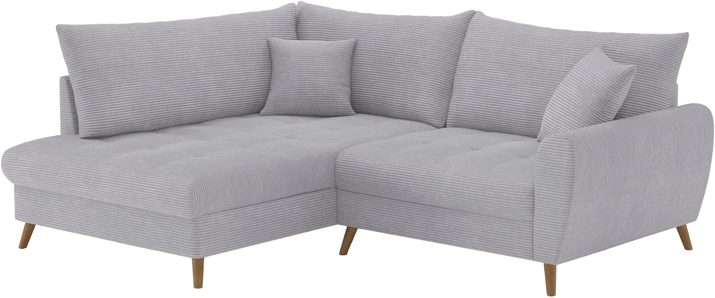 Mr. Couch Ecksofa »Blackburn II, L-Form«, Mit Kaltschaumpolsterung bis 140 kg belastbar