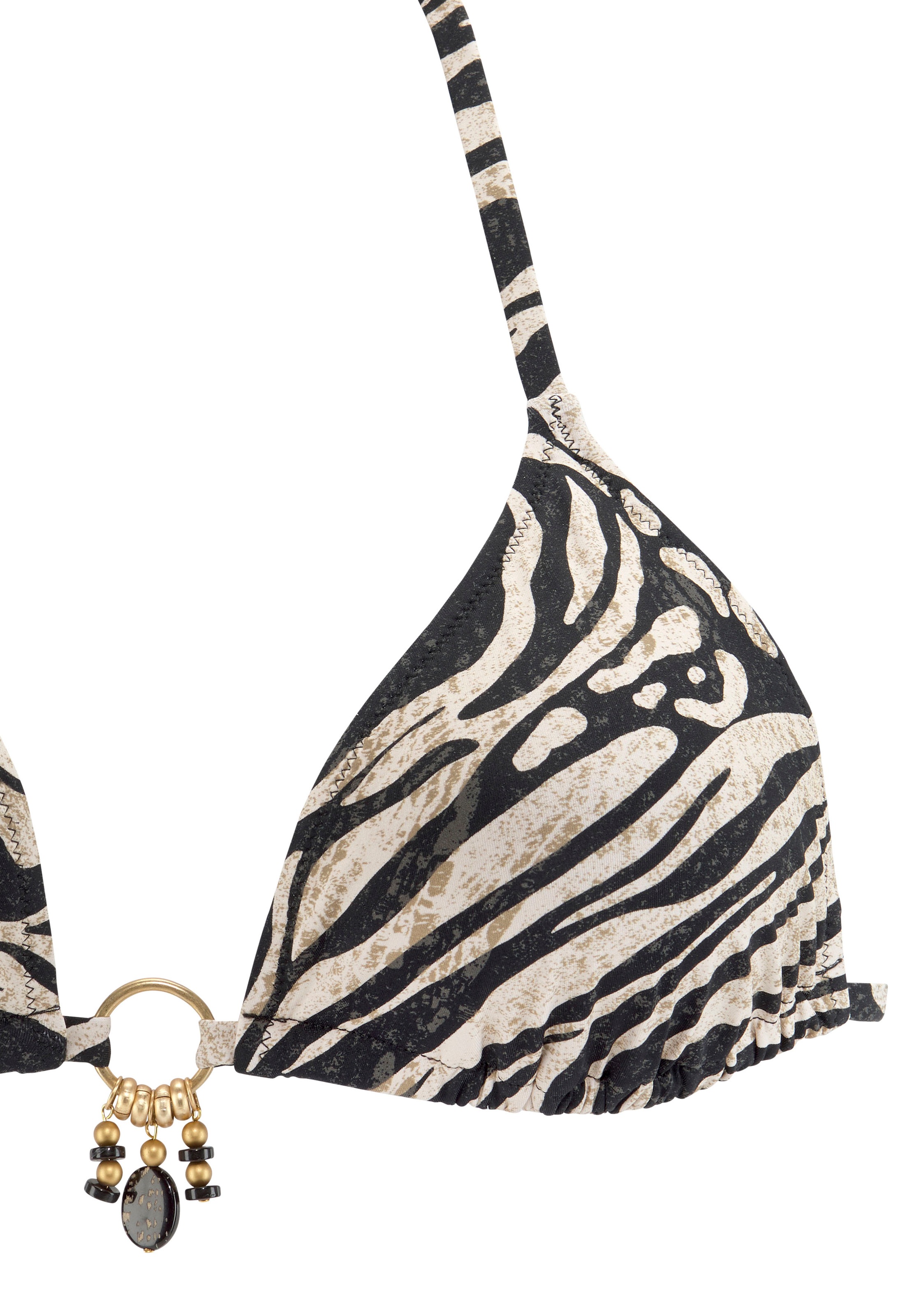 Bruno Banani Triangel-Bikini, in trendigem Animalprint