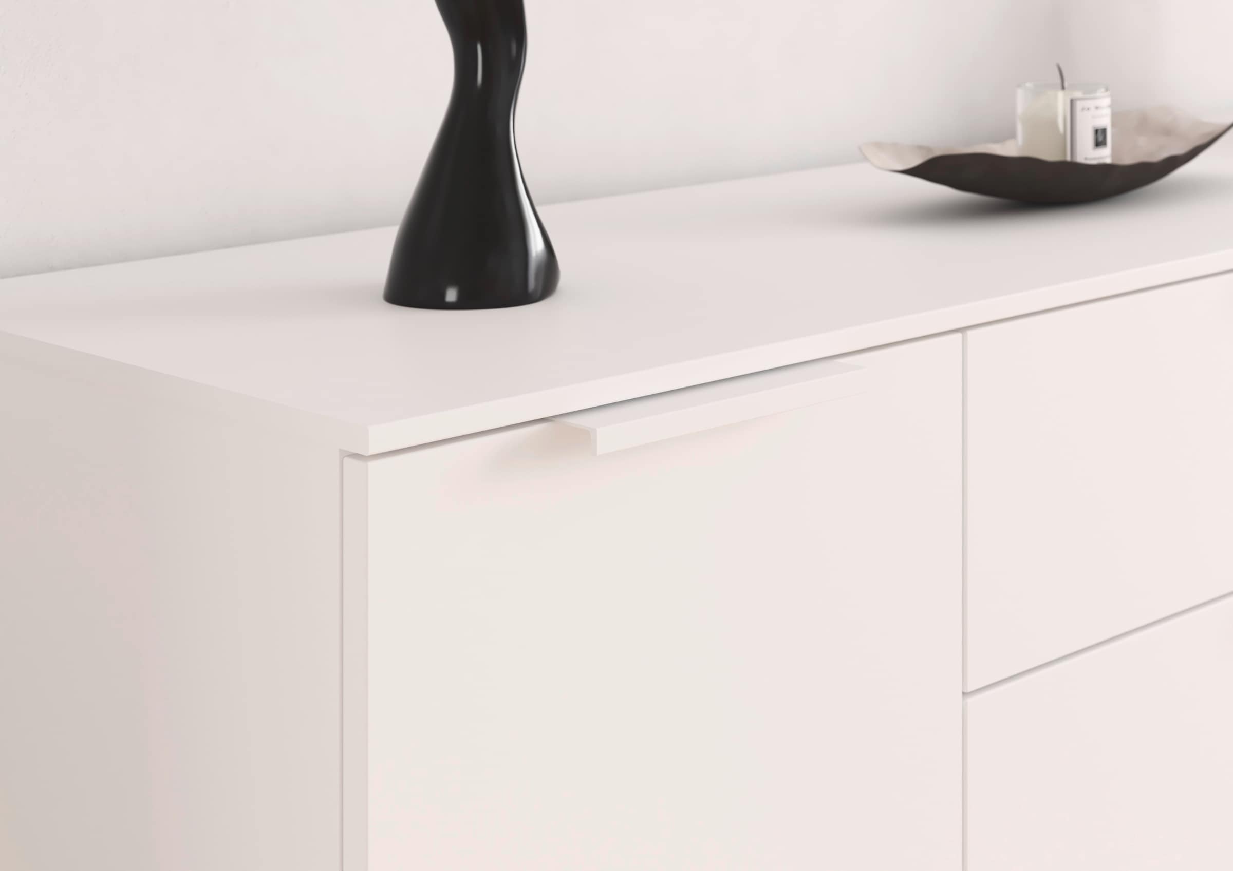 LeGer Home by Lena Gercke Kommode »Serina«, mit 4 Schubkästen und 2 Türen sowie Metallgriffen MADE IN GERMANY